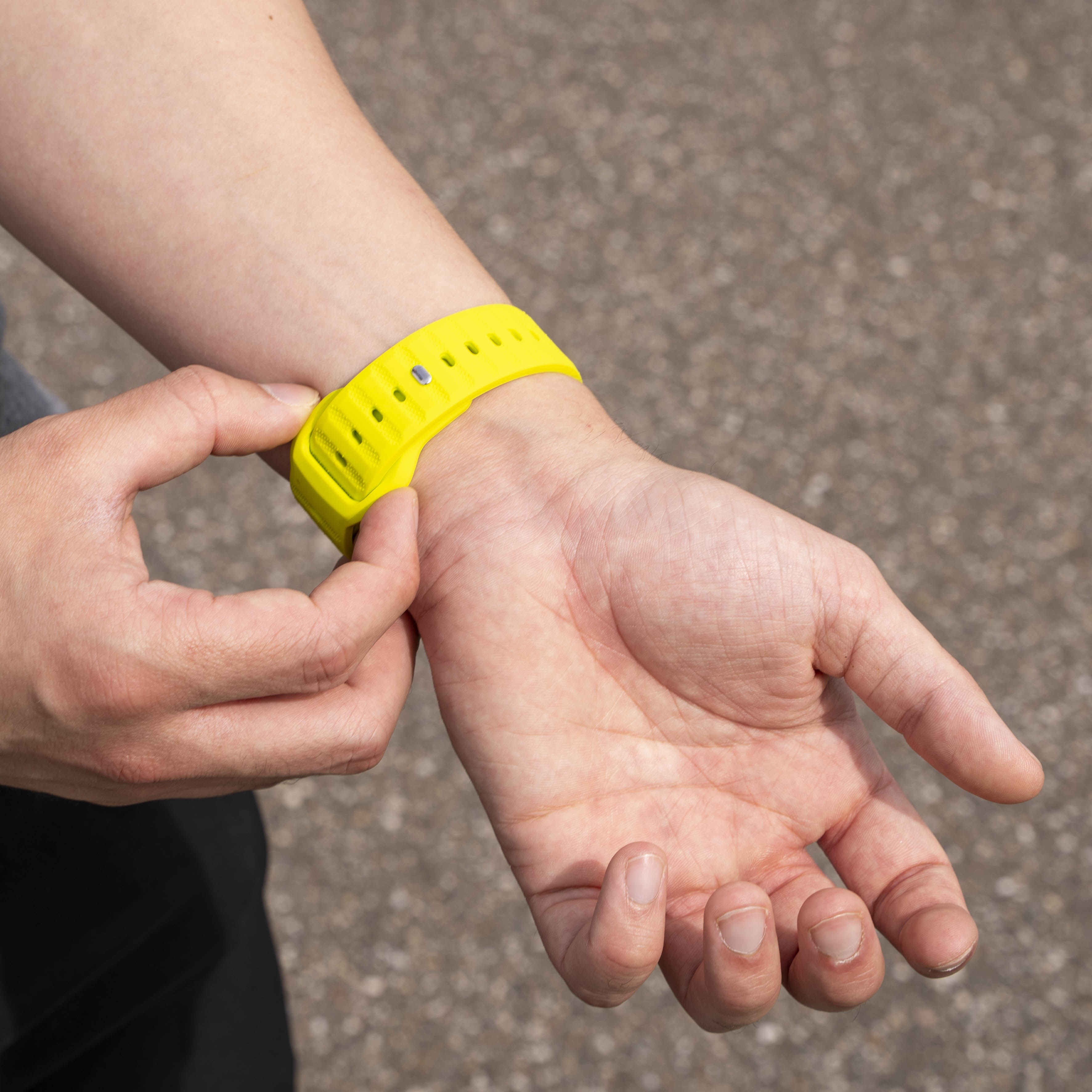 Samsung Galaxy Watch 8 - 40mm Outdoor Silikonarmband (Limette)