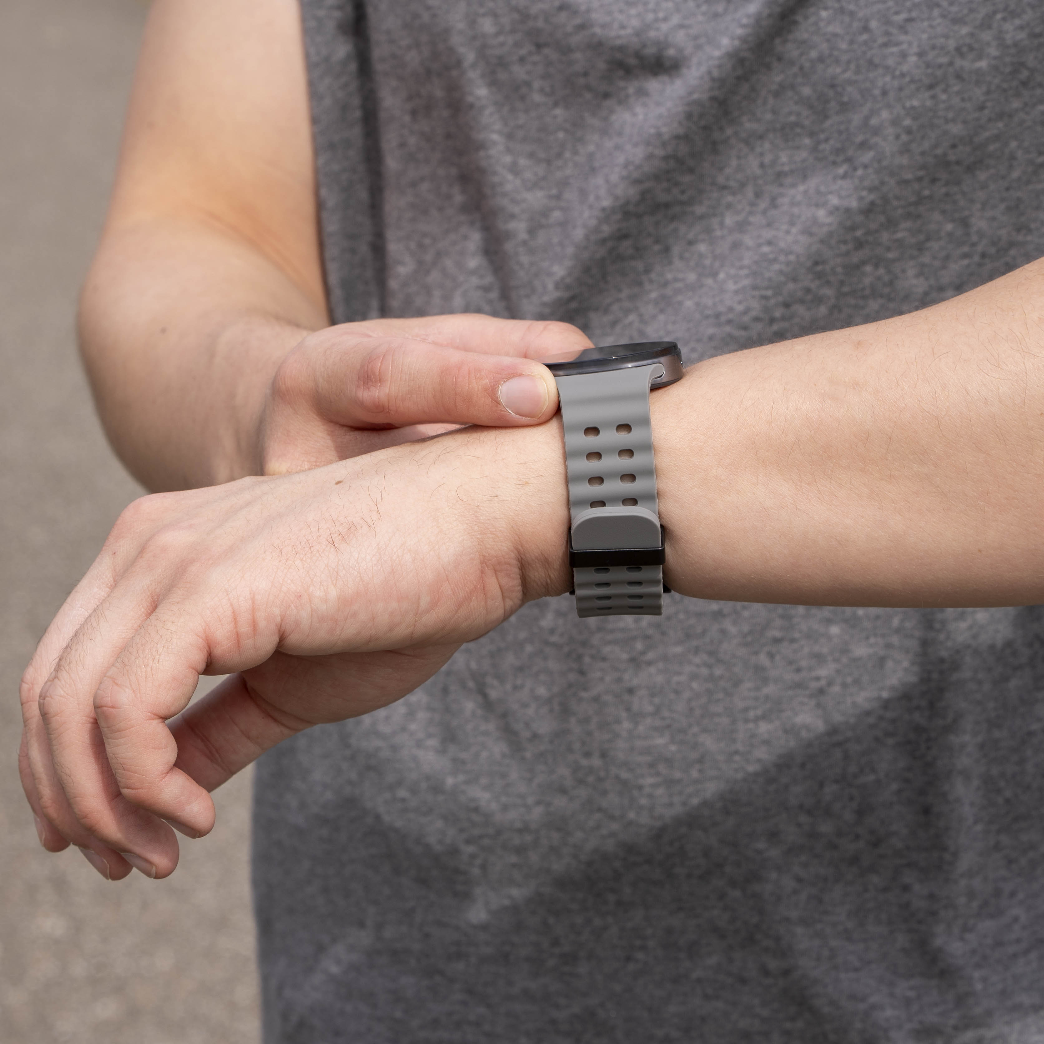 Samsung Galaxy Watch 8 Classic Ocean Armband (Grau)