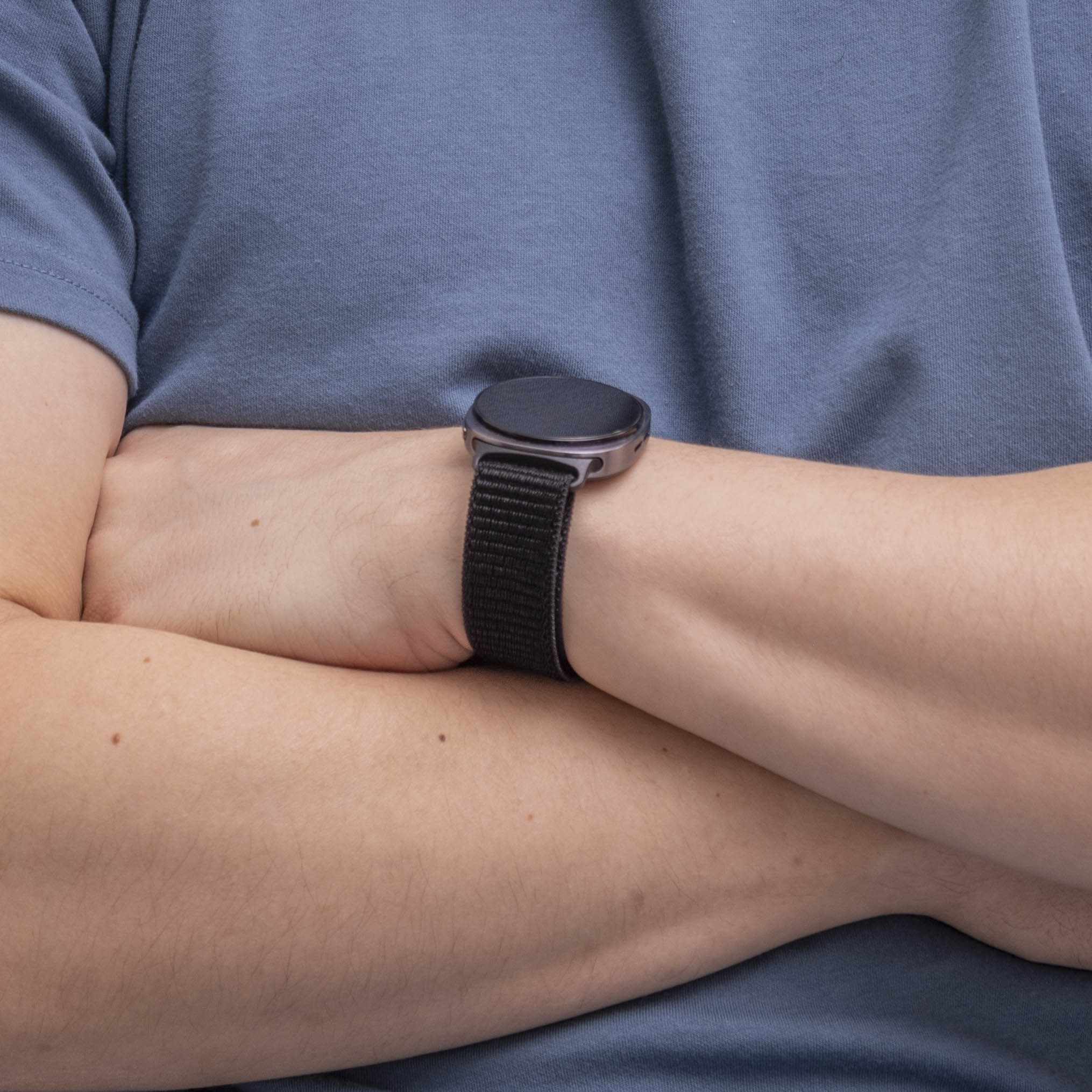 Samsung Galaxy Watch 8 Classic Nylon Strap (Black)