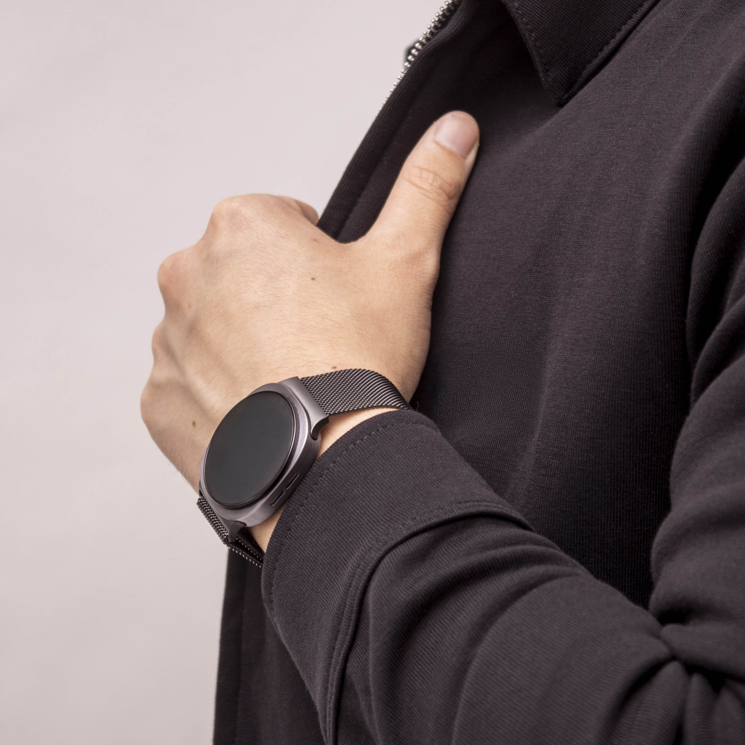 Samsung Galaxy Watch 8 - 40mm Milanese Armband (Schwarz)