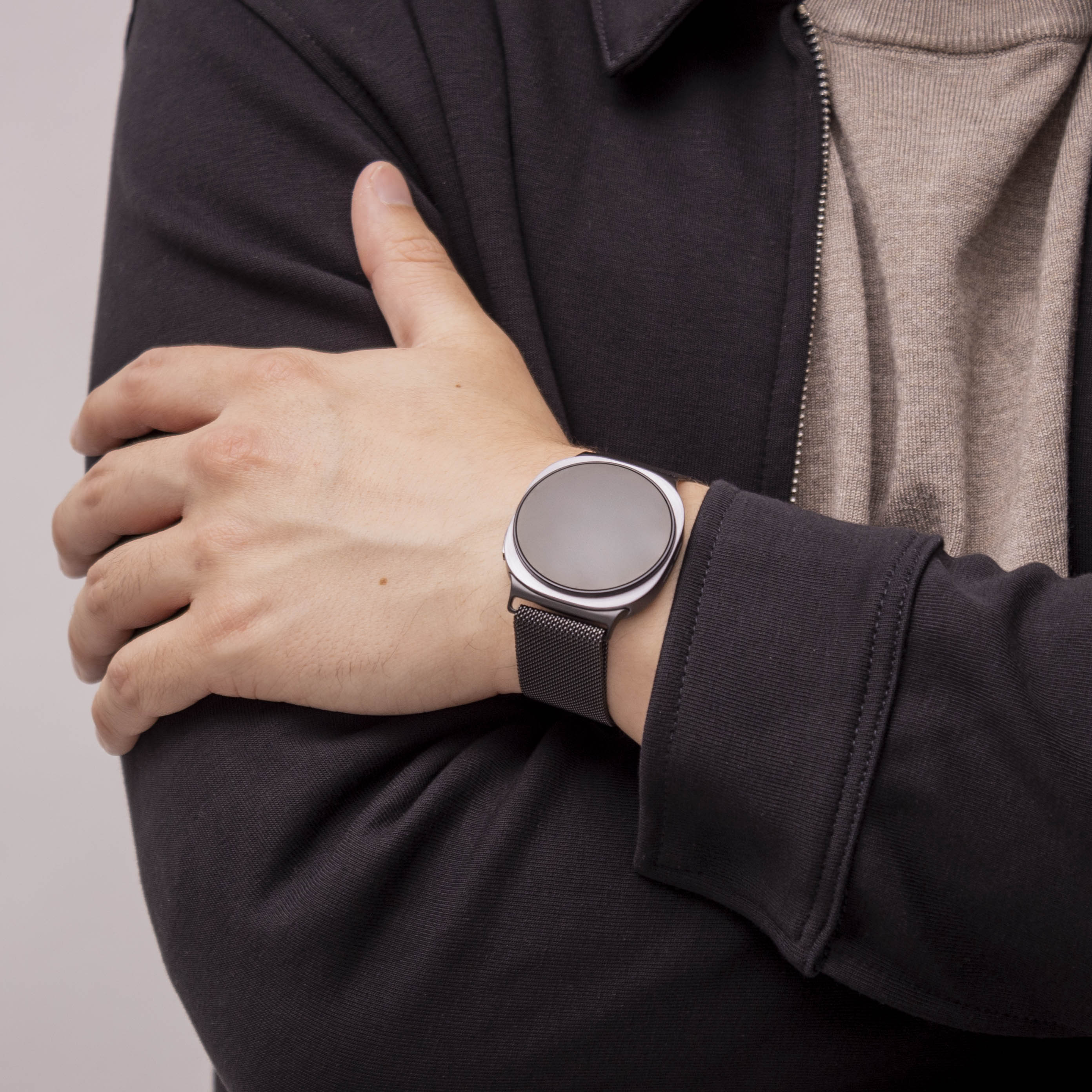 Samsung Galaxy Watch 8 - 40mm Milanese Armband (Schwarz)