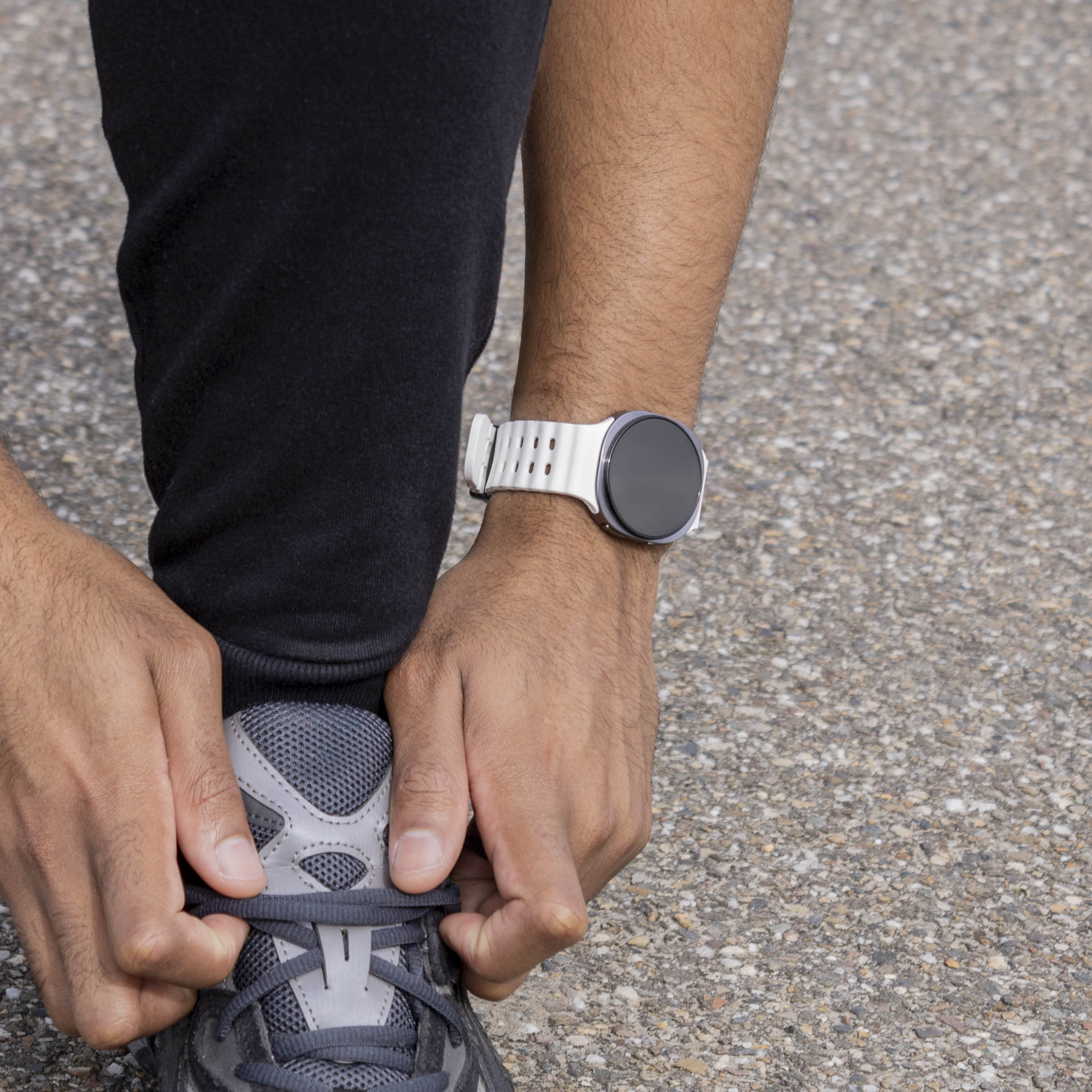 Samsung Galaxy Watch 8 - 44mm Ocean Armband ( Weiß)