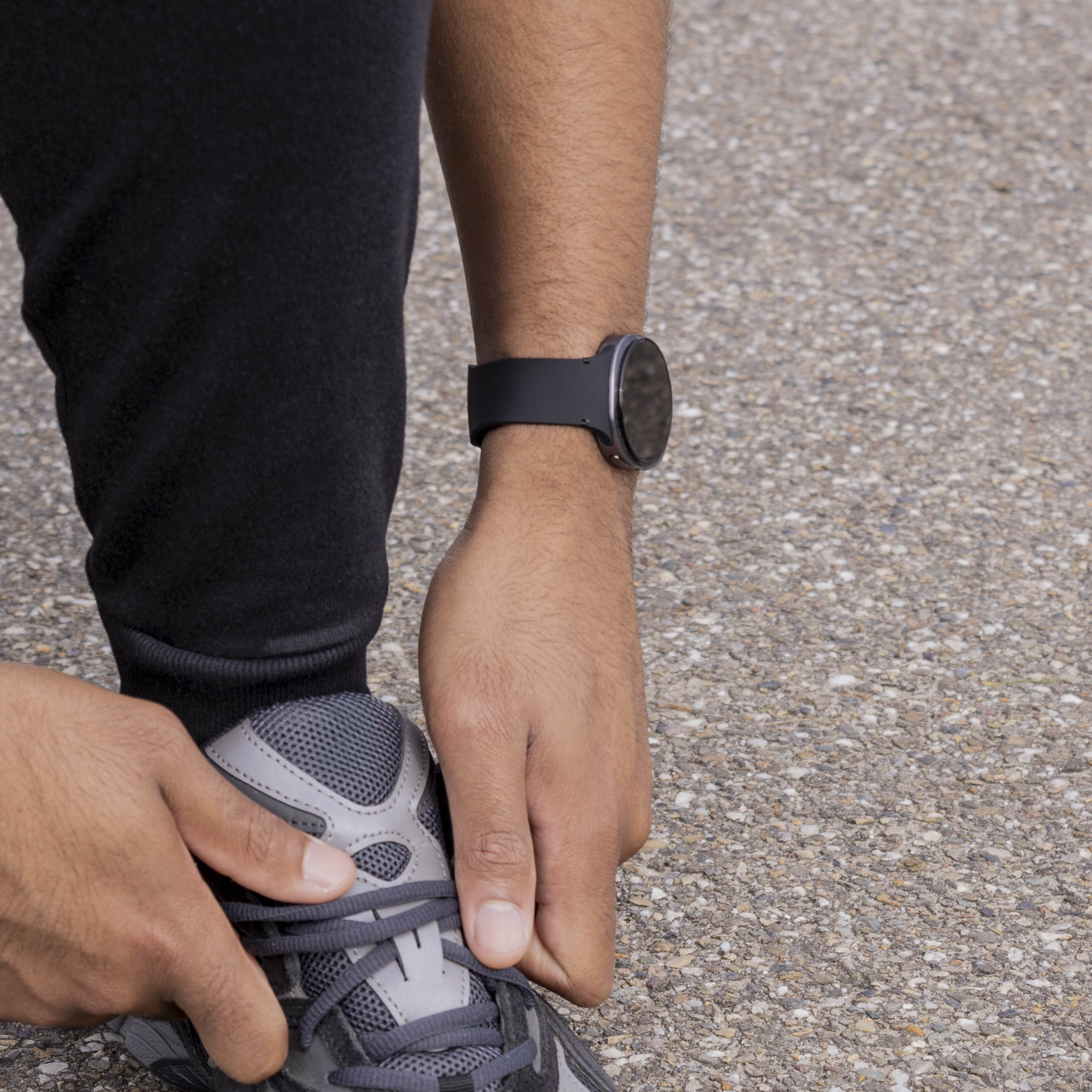 Samsung Galaxy Watch 8 Classic Silikonarmband (Schwarz)