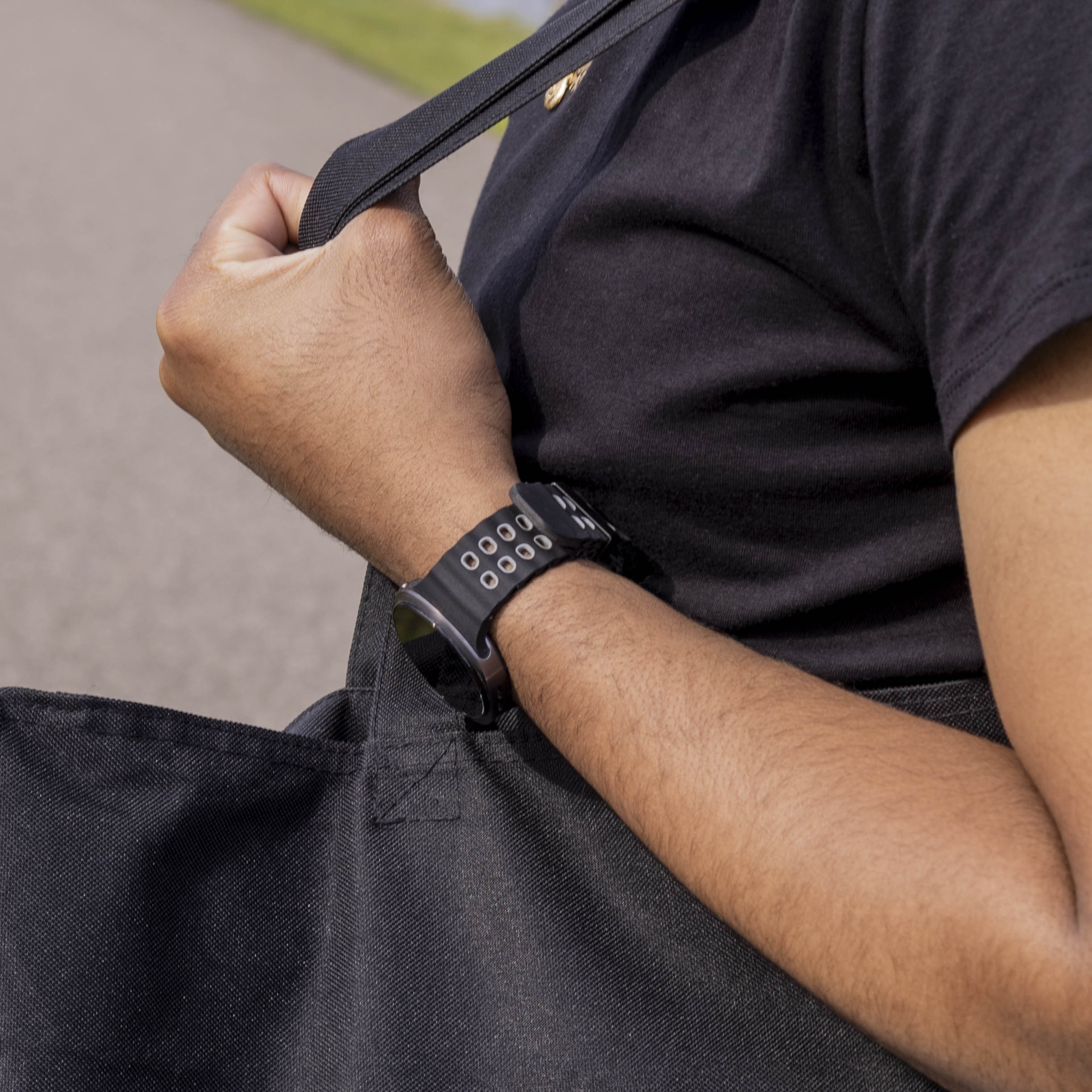 Samsung Galaxy Watch 8 Classic Ocean Strap (Black/Grey)