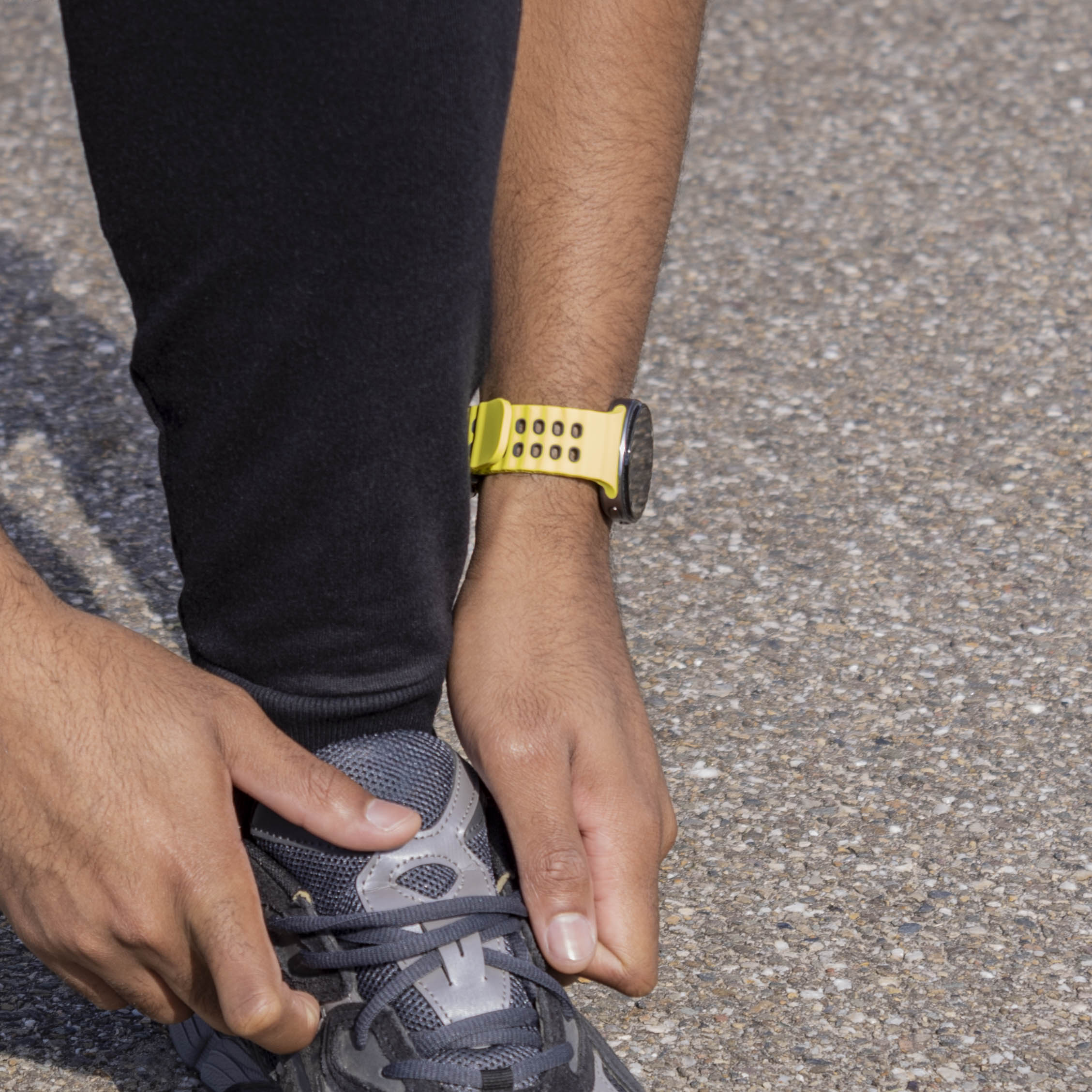 Samsung Galaxy Watch 8 - 40mm Ocean Armband (Limette/Grau)