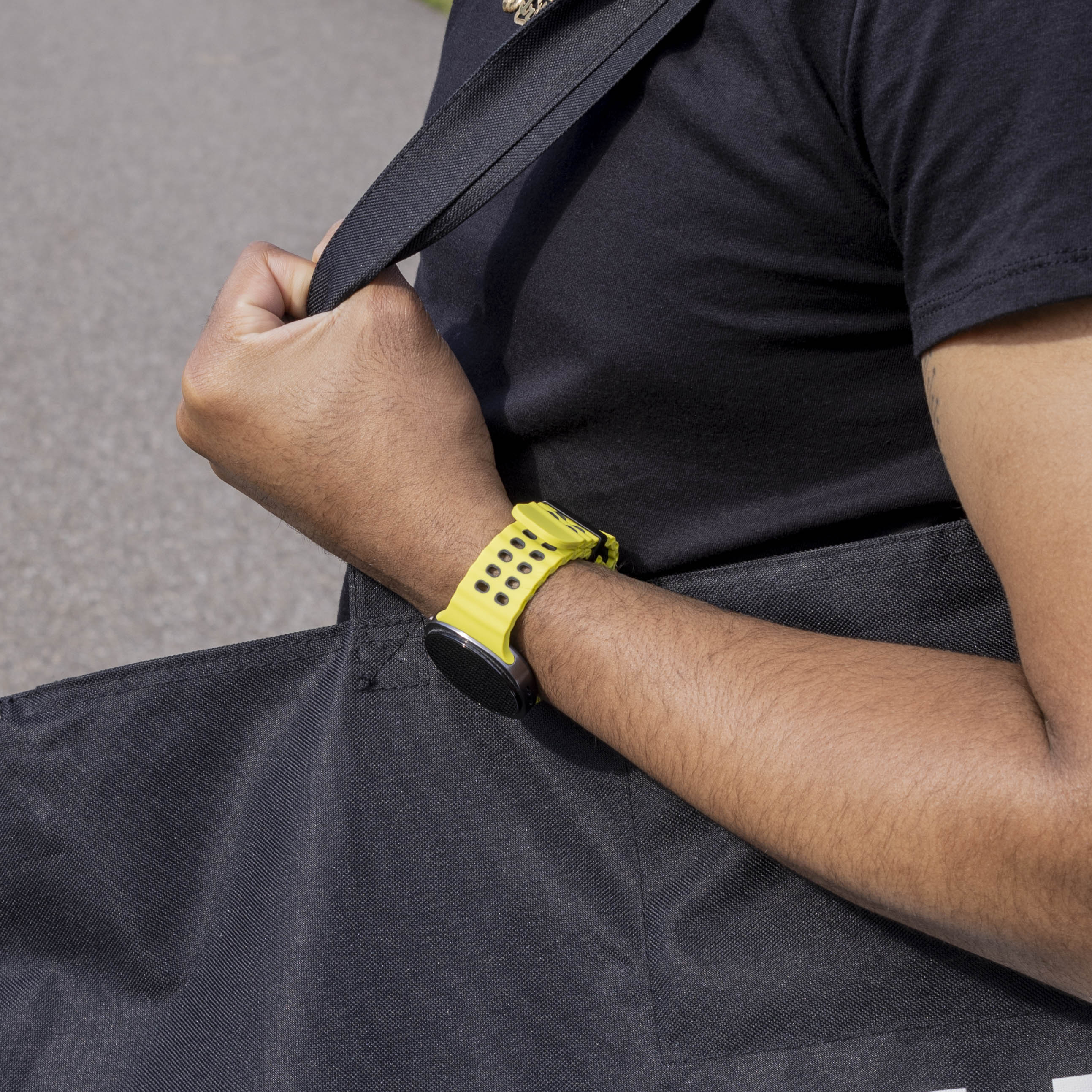 Samsung Galaxy Watch 8 Classic Ocean Strap (Lime/Grey)