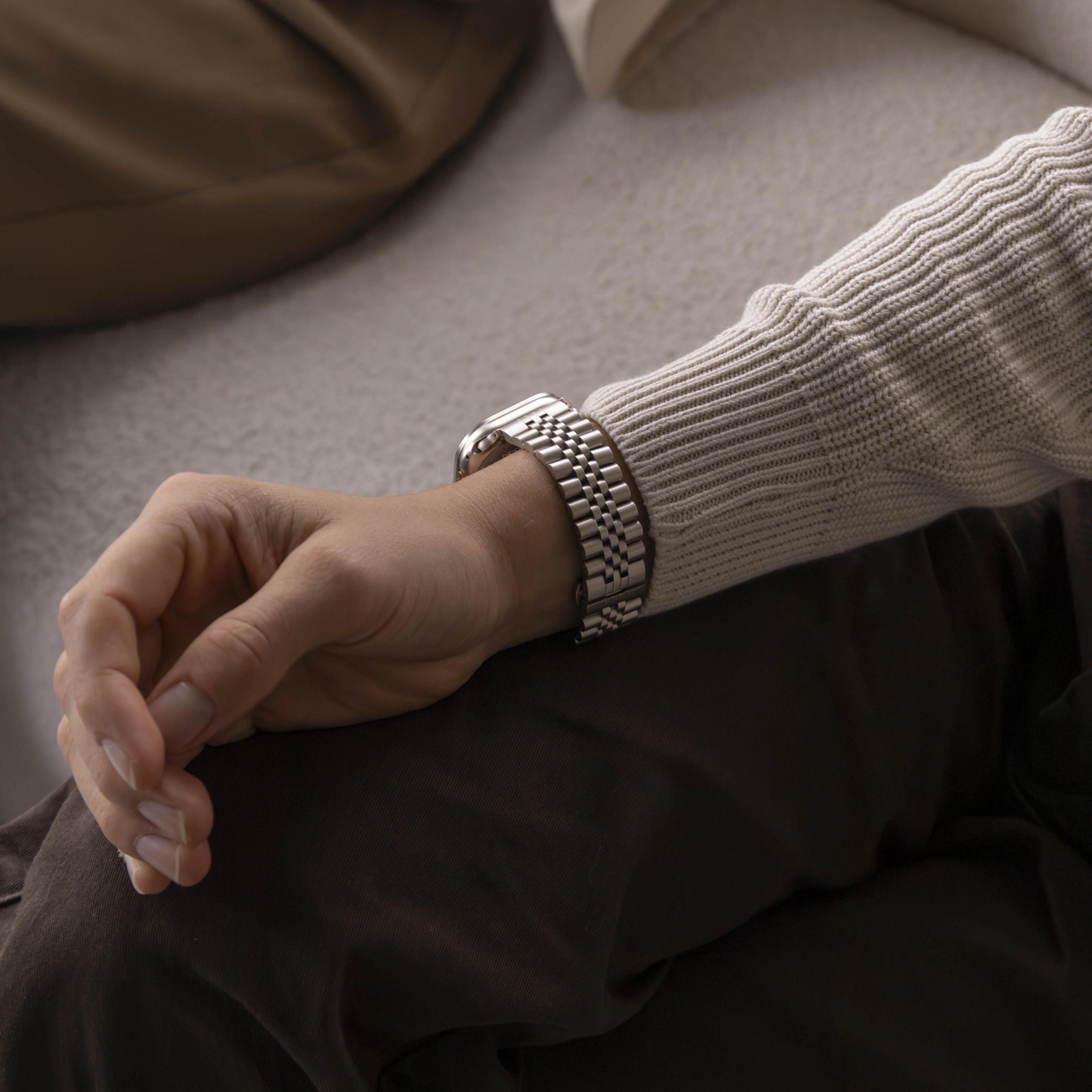 Apple Watch Jubilee Stahlband (Polarstern)