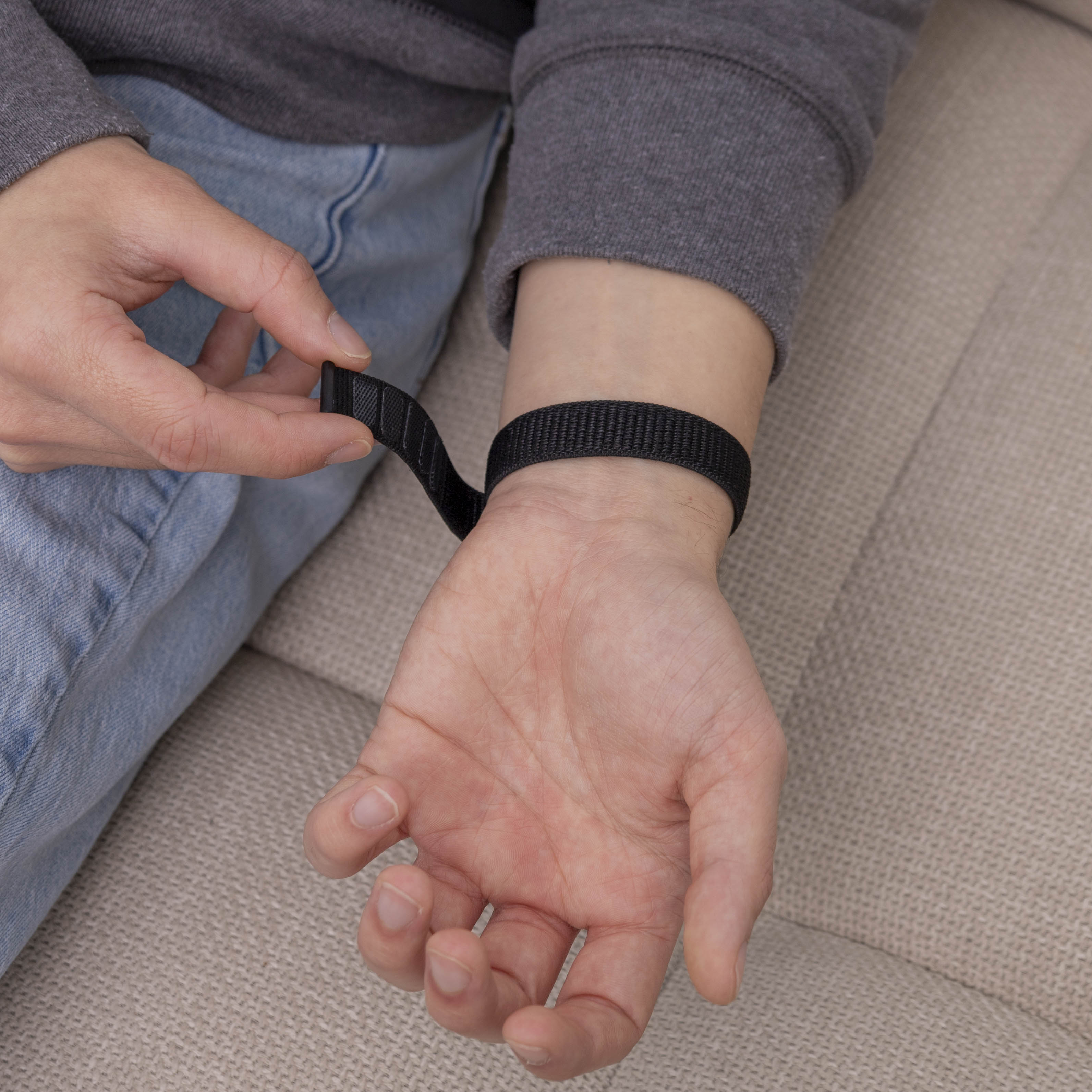 Samsung Galaxy Fit 3 Nylon Strap (Black)