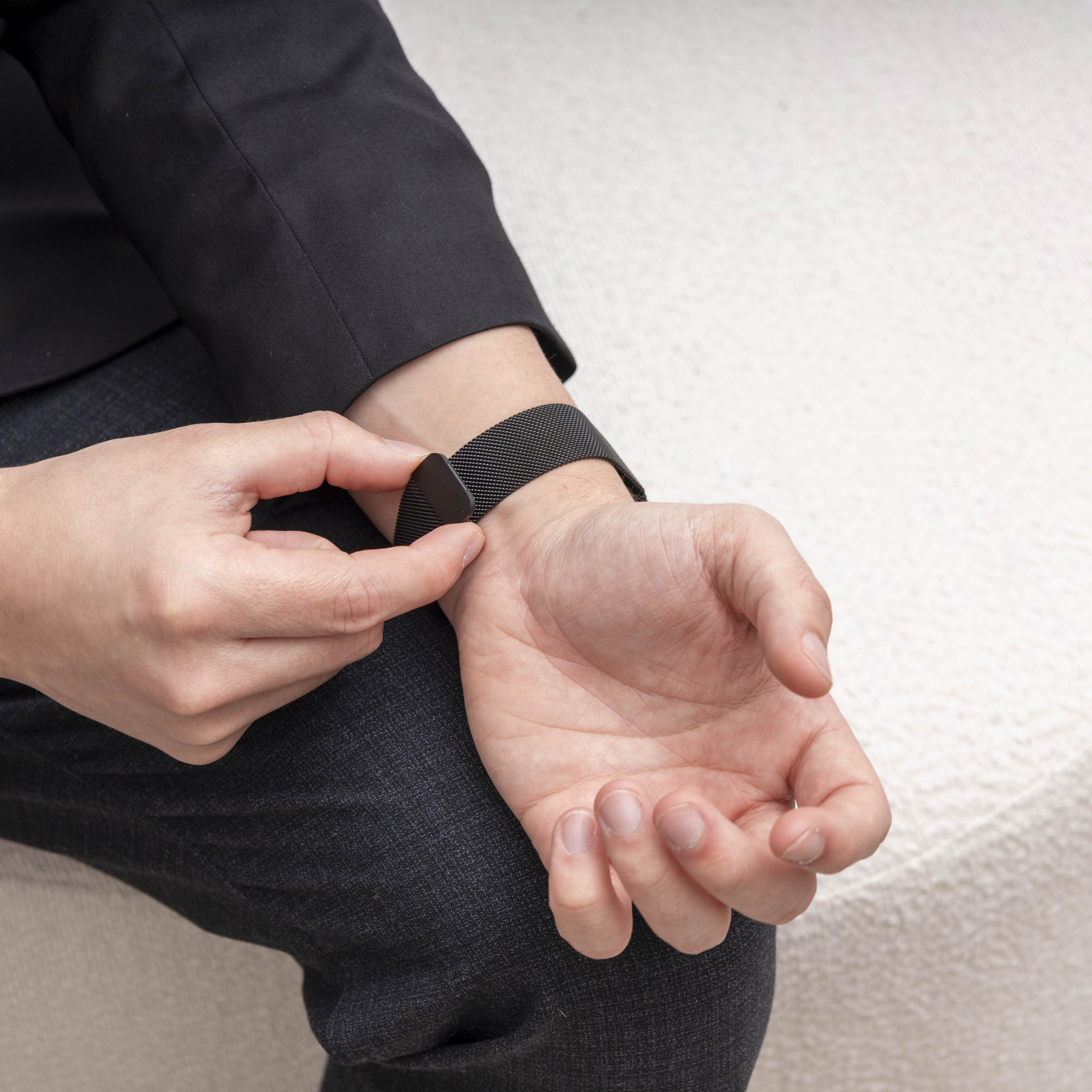 Xiaomi Smart Band 8 Pro Milanese Strap (Black)