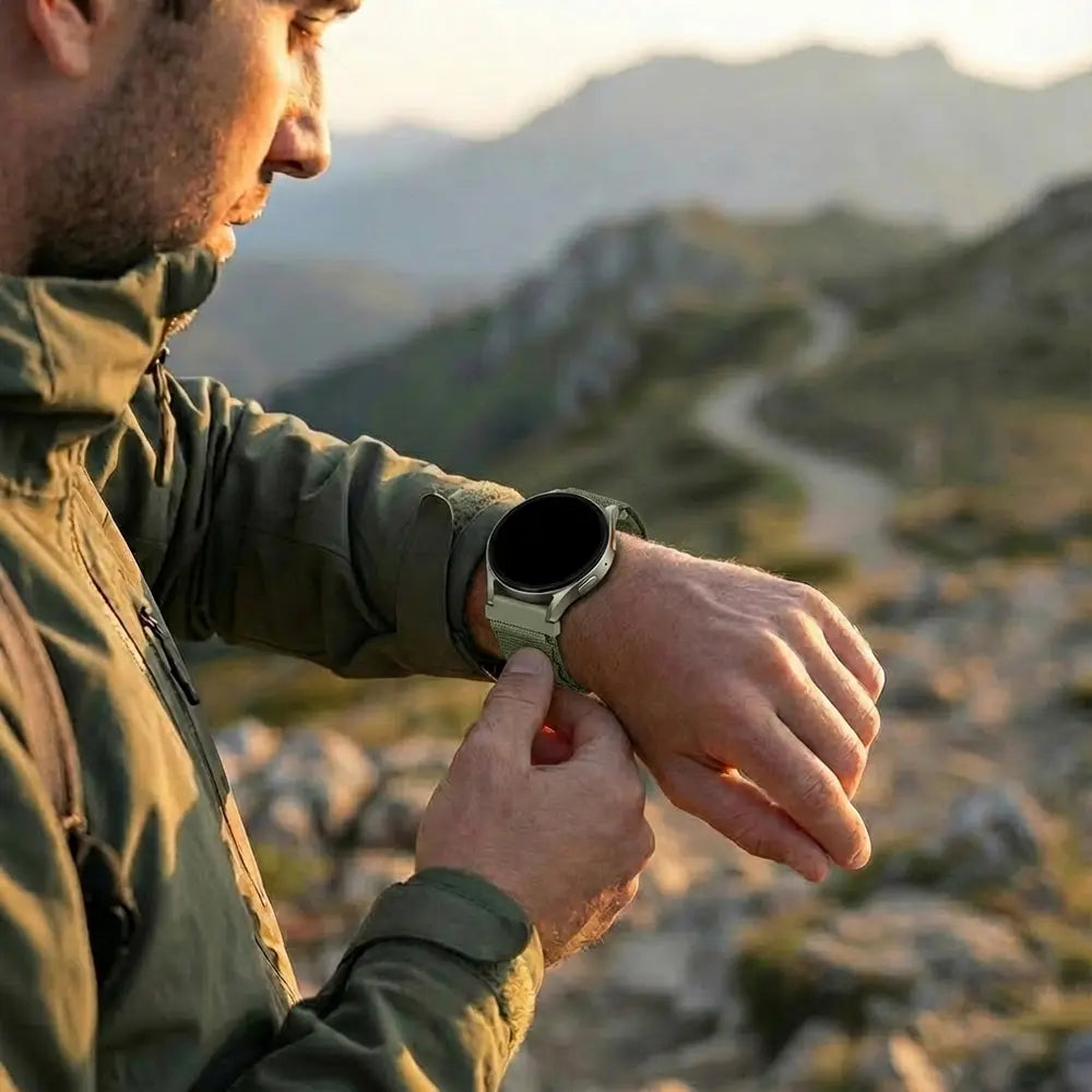 Bandz Polar Unite Alpine Nylonarmband (Olive)