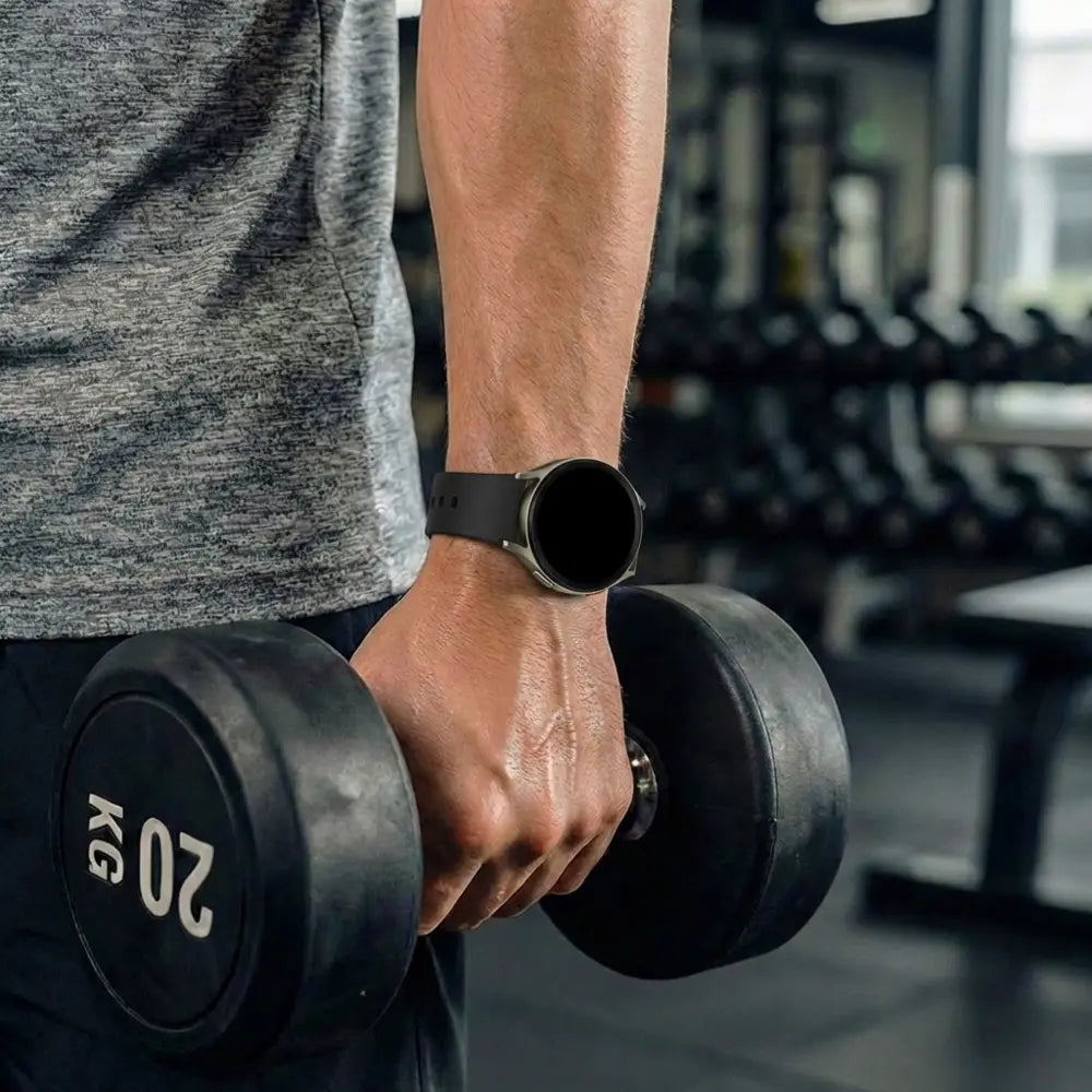 Bandz Withings ScanWatch Nova Sport Strap 'Easy Fit' (Black)