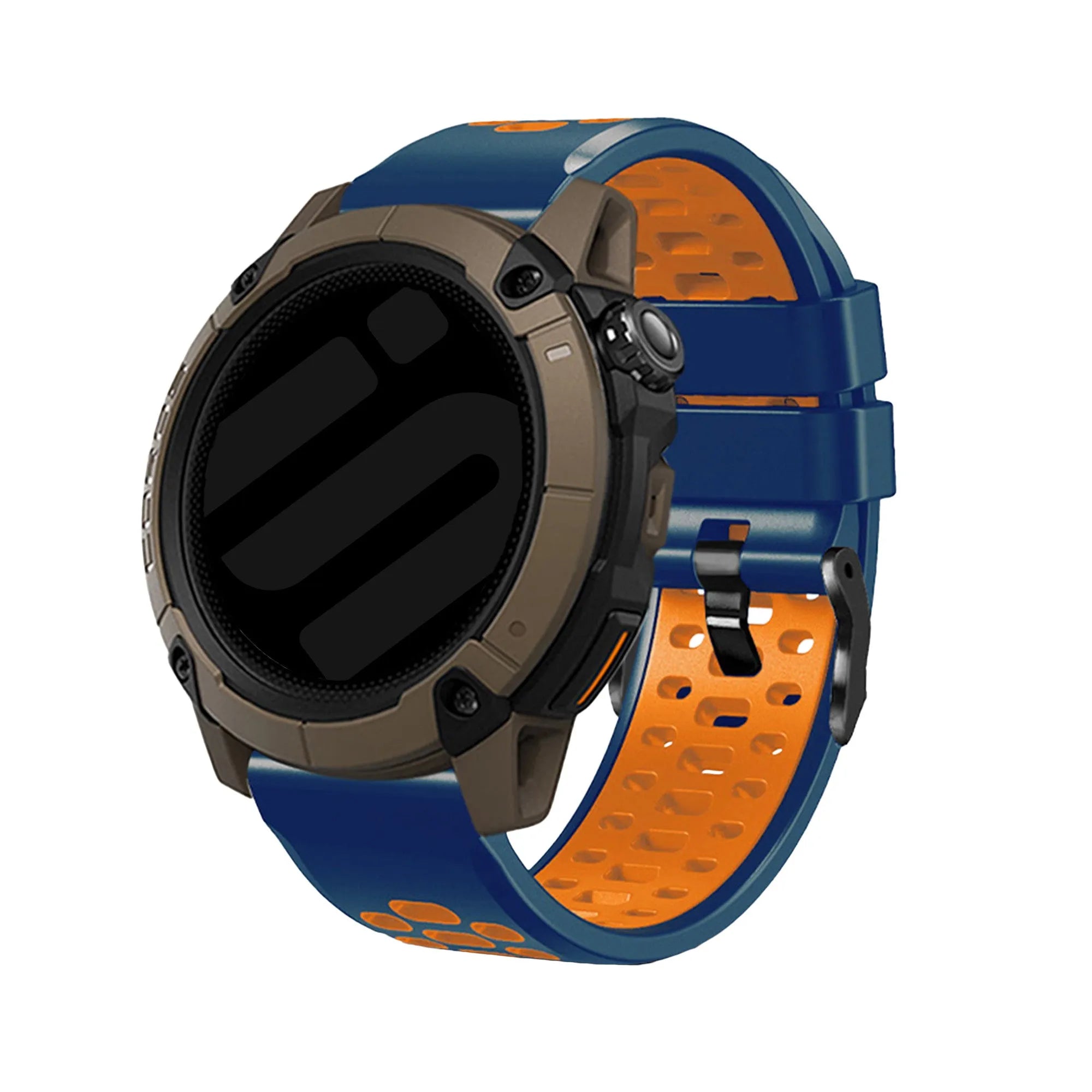 Coros Nomad Schnalle Sportarmband (Blau/Orange)