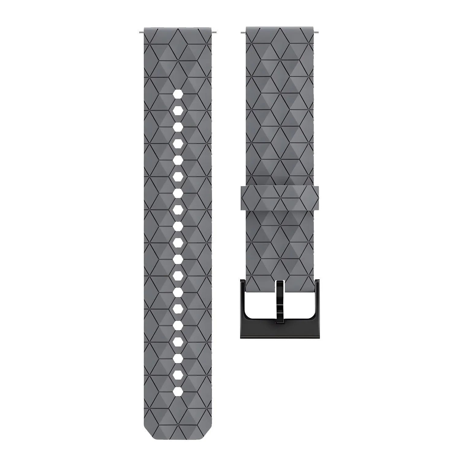 Suunto Race (en) Silikonhexa -Armband (grau)