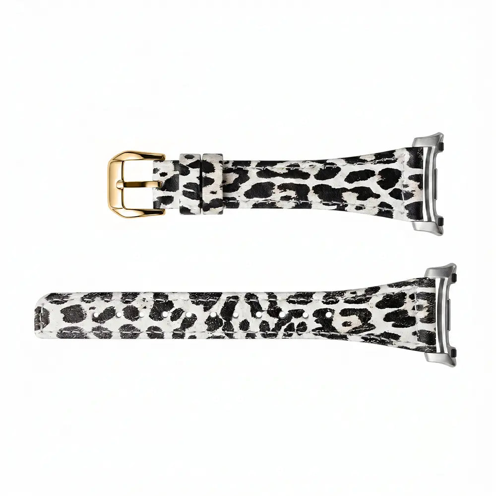 Samsung Galaxy Watch 9 - 40mm Lederarmband (Leopard)