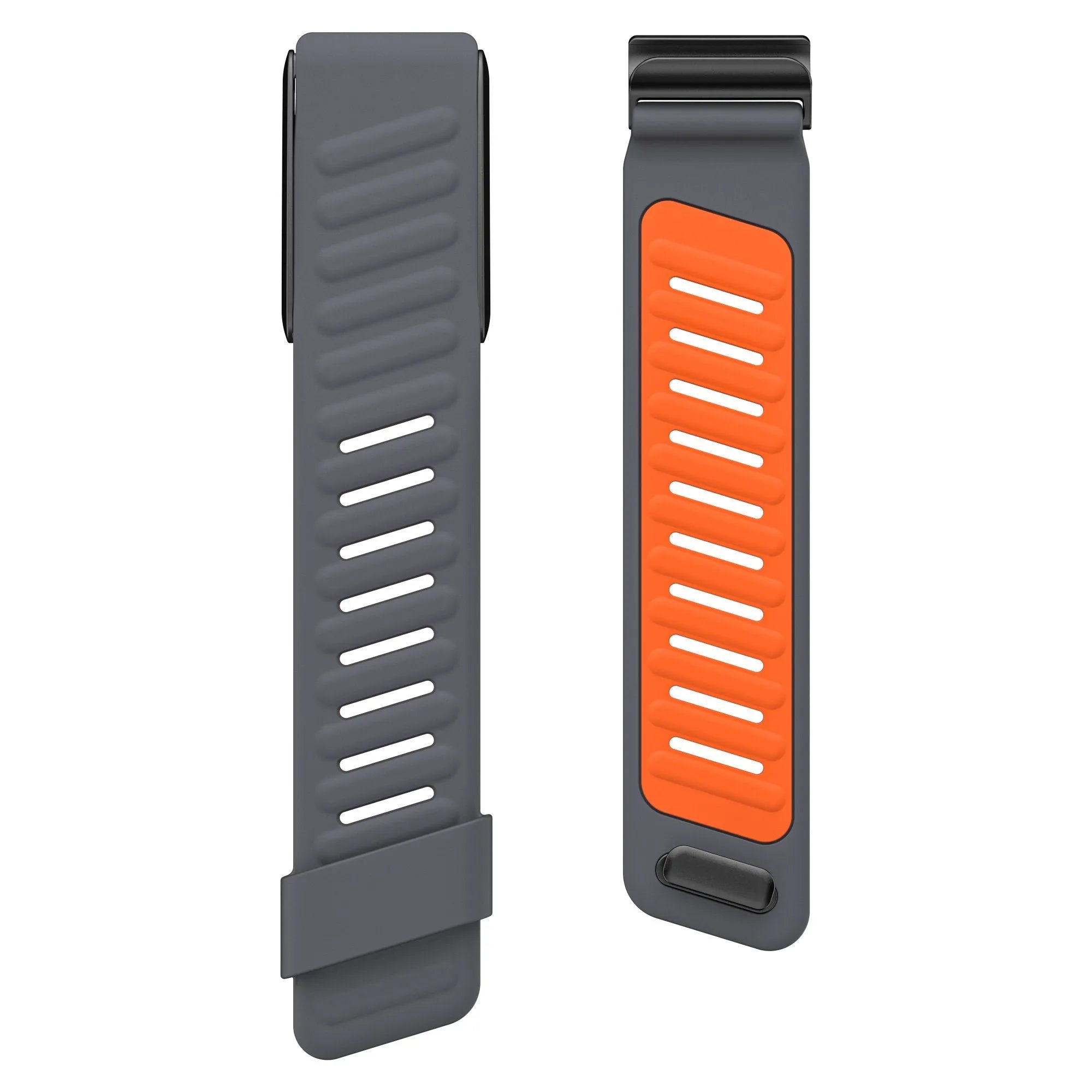 Kompatibel mit Whoop 4.0 Sportarmband (Dunkelgrau/Orange)