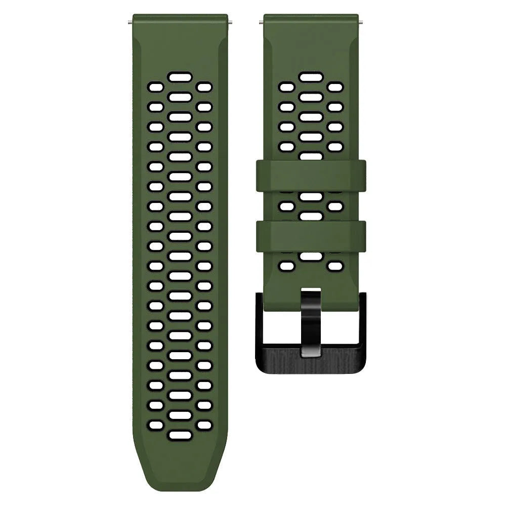 Coros Nomad Schnalle Sportarmband (Grün/Schwarz)