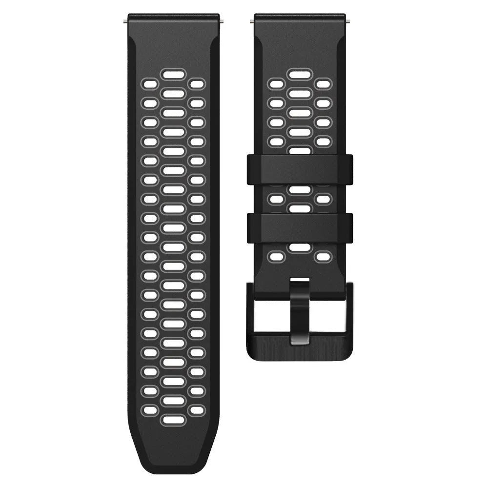 TicWatch Pro 5 Enduro Schnalle Sportarmband (Schwarz/Grau)