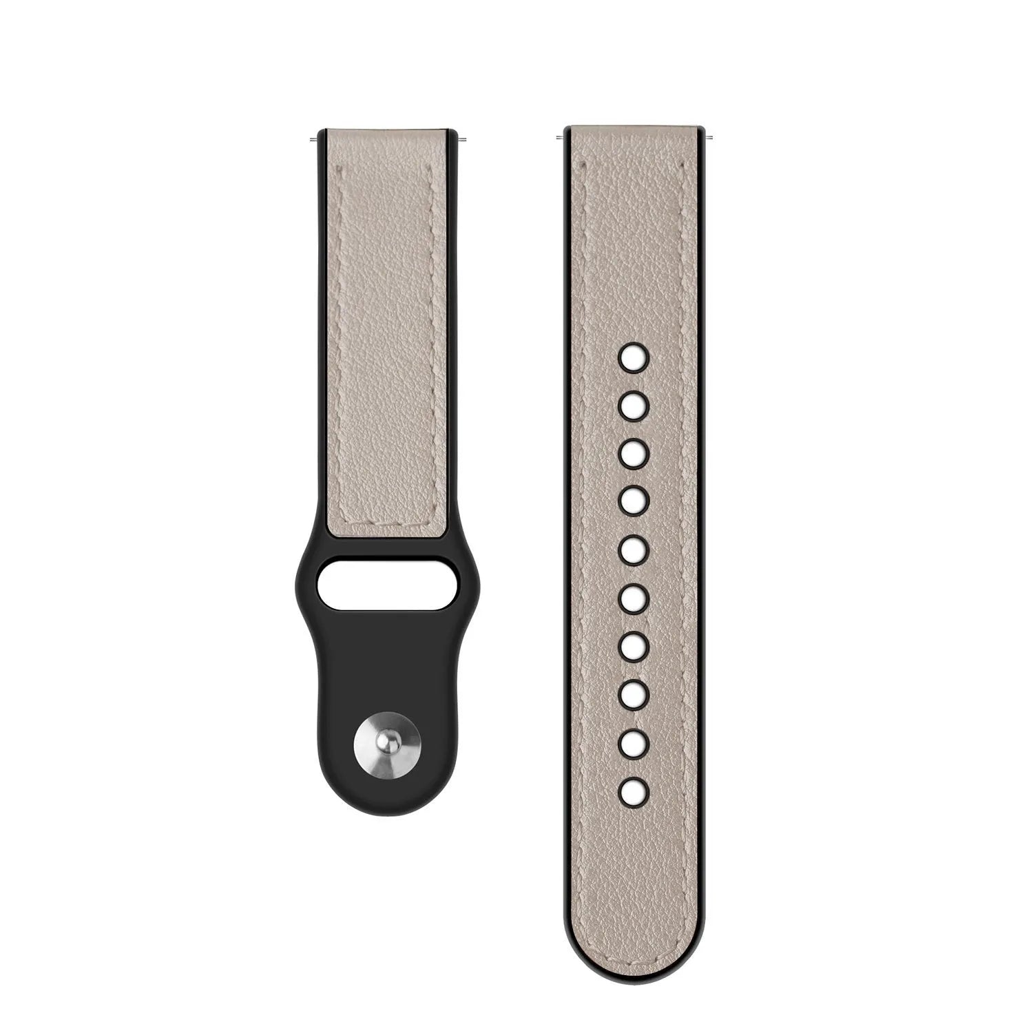 Suunto Race (s) LederHybrid-Armband (weiß)