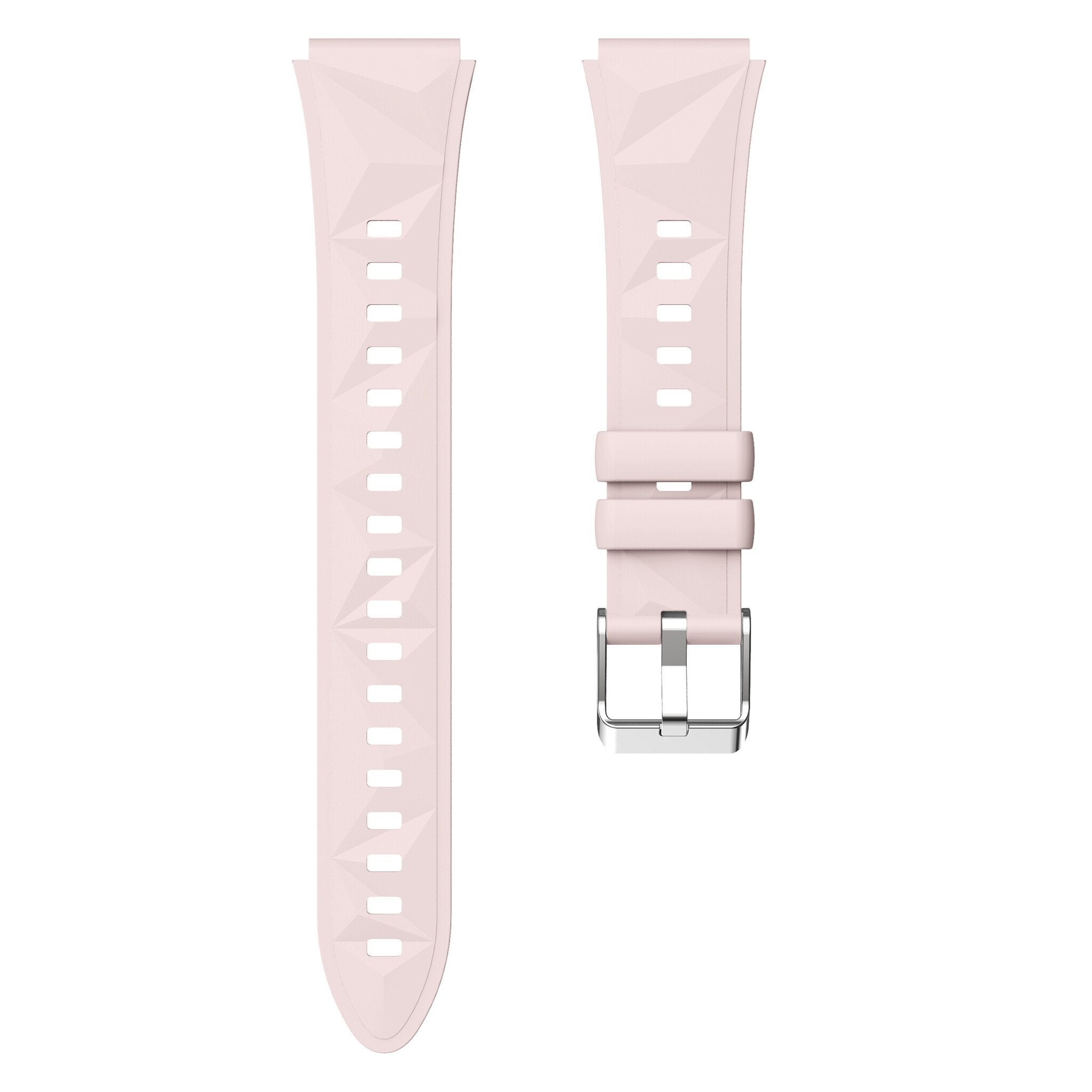 Huawei Watch 5 - 42mm Premium Silikonarmband (Rosa)