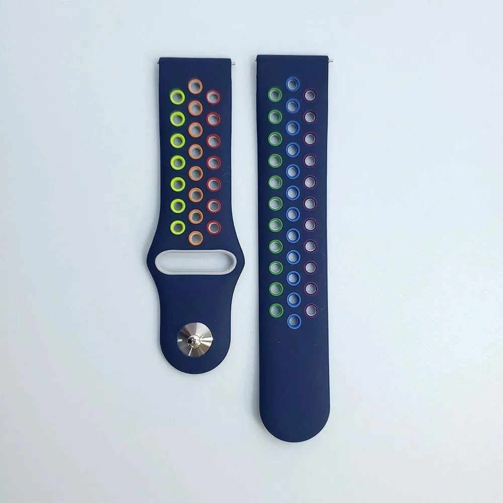 Oppo Watch X Sport Strap (Dark Blue/Colourful)