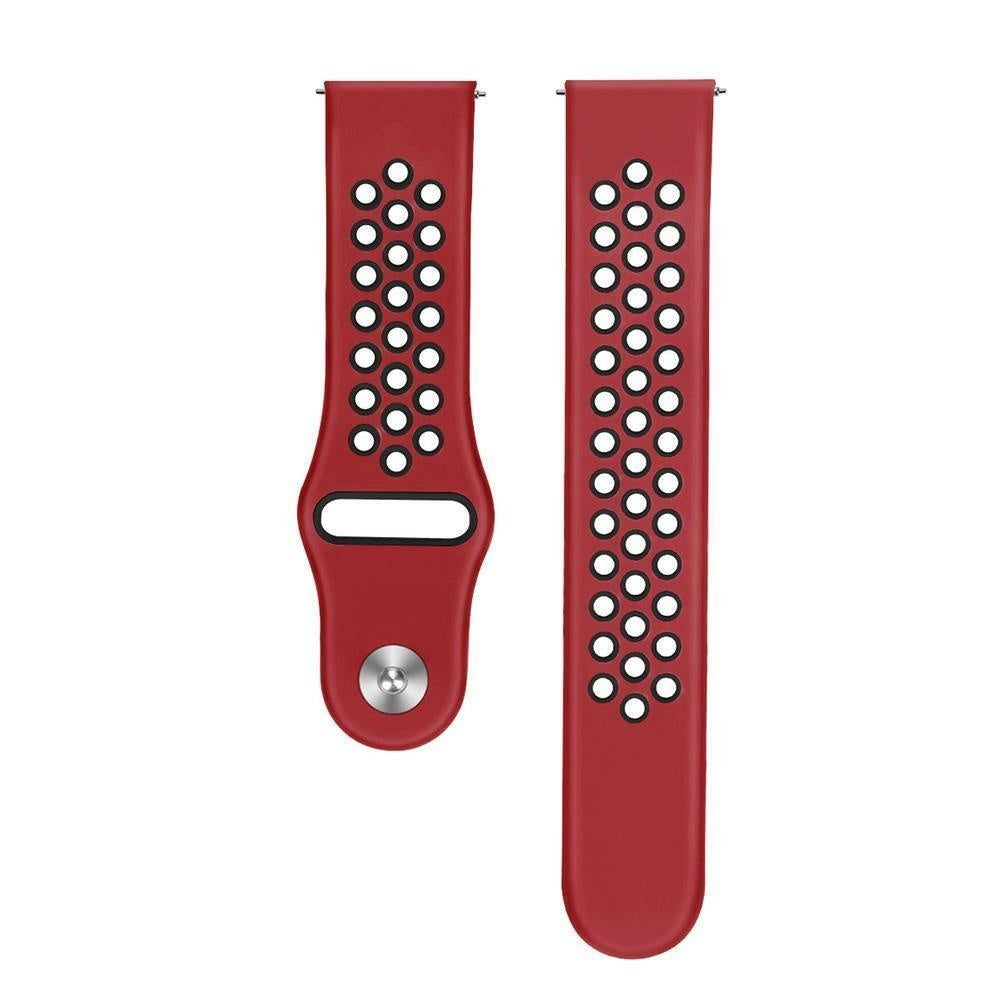 Amazfit Bip 5 Sportarmband (Rot/Schwarz)