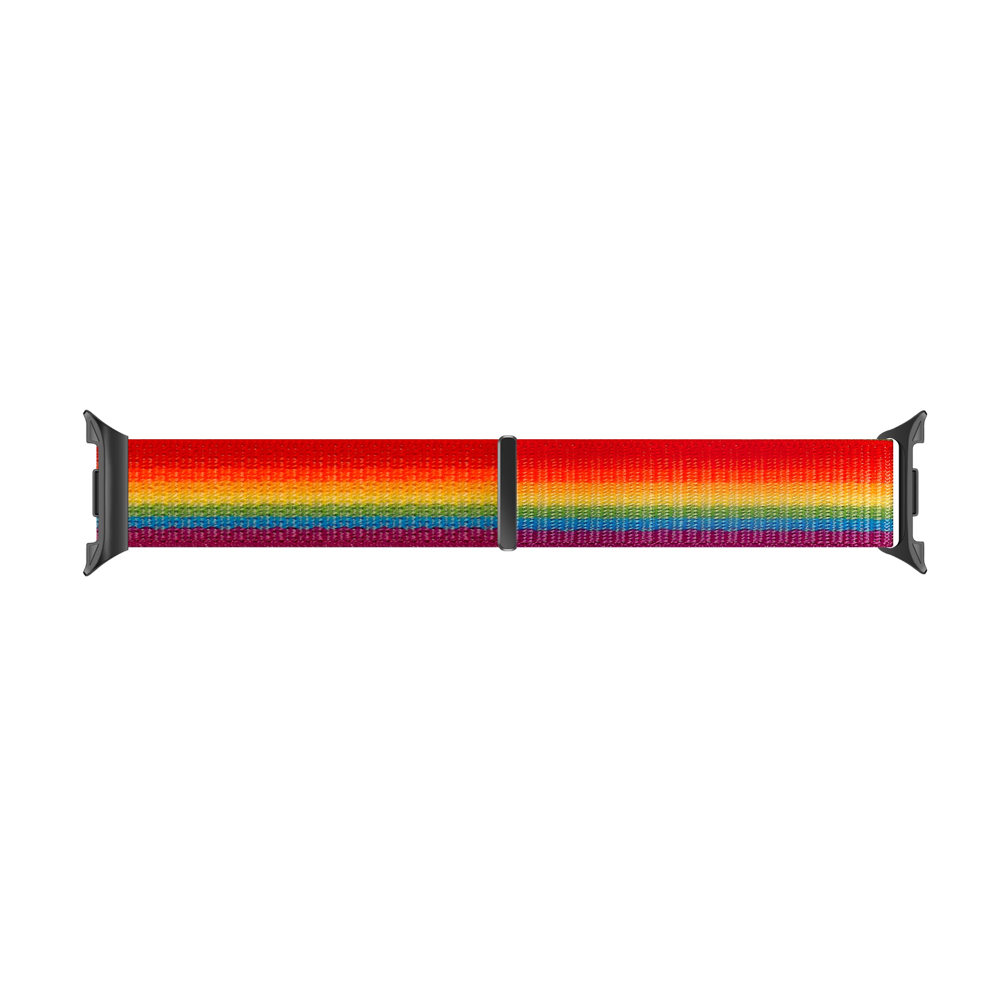 Samsung Galaxy Watch 9 - 44mm Nylonarmband (Regenbogen)