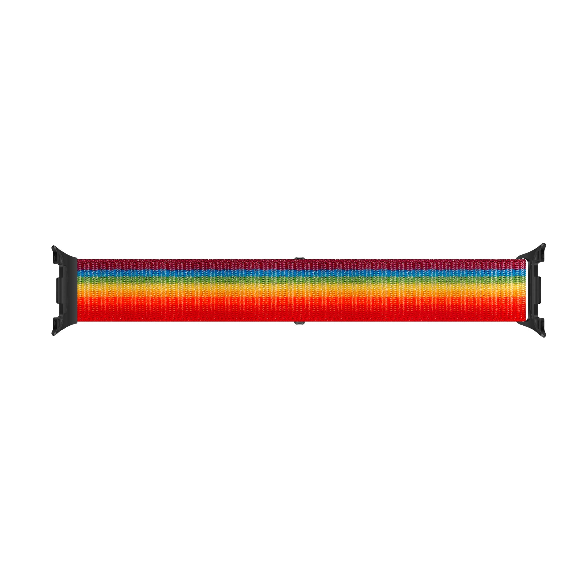 Samsung Galaxy Watch 9 - 44mm Nylonarmband (Regenbogen)