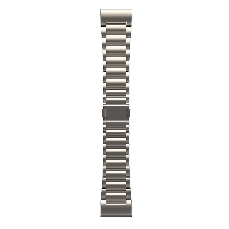 Magnetic Titanium Strap, laid flat, joined, direct top view