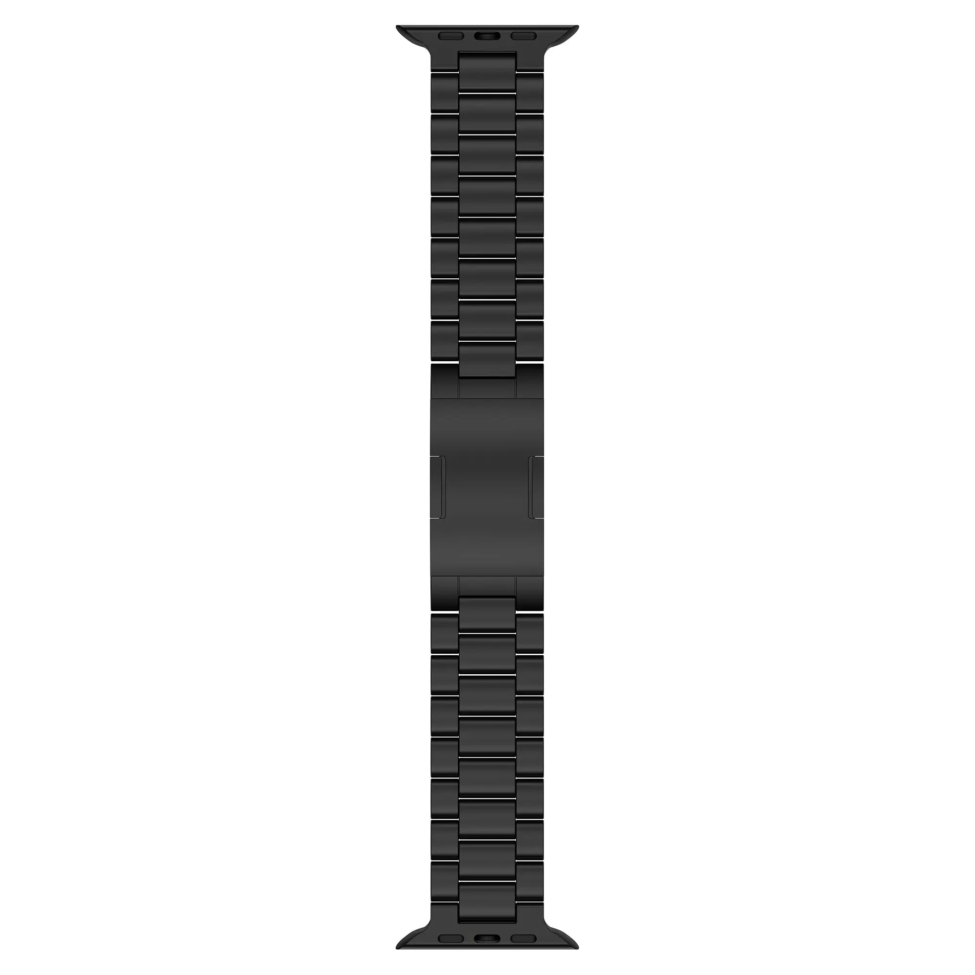 Apple Watch Raffiniert Stahlarmband (Schwarz)