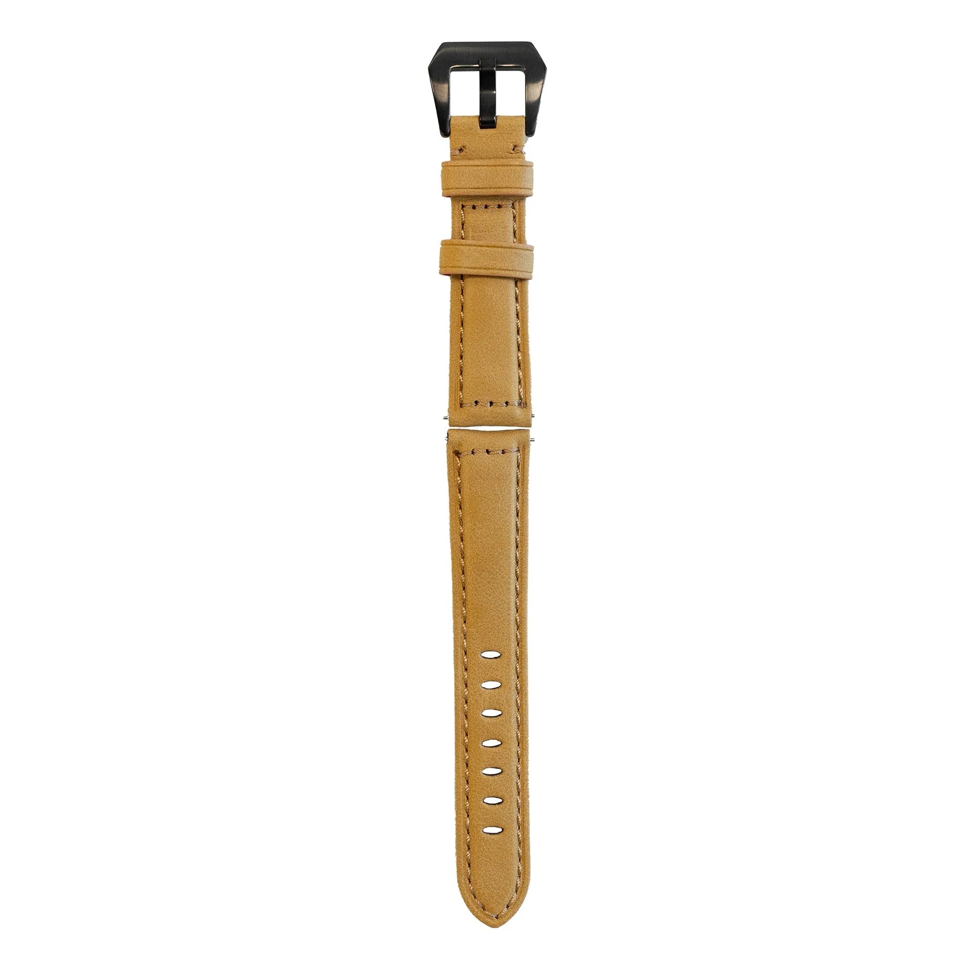 Coros Pace 3 Lederarmband (Beige)