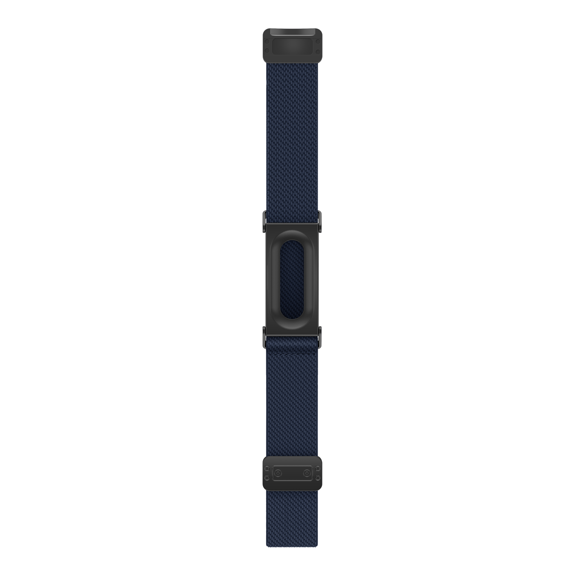 Bandz Fitbit Air Biceps Nylonarmband mit D-Schnalle (Dunkelblau)