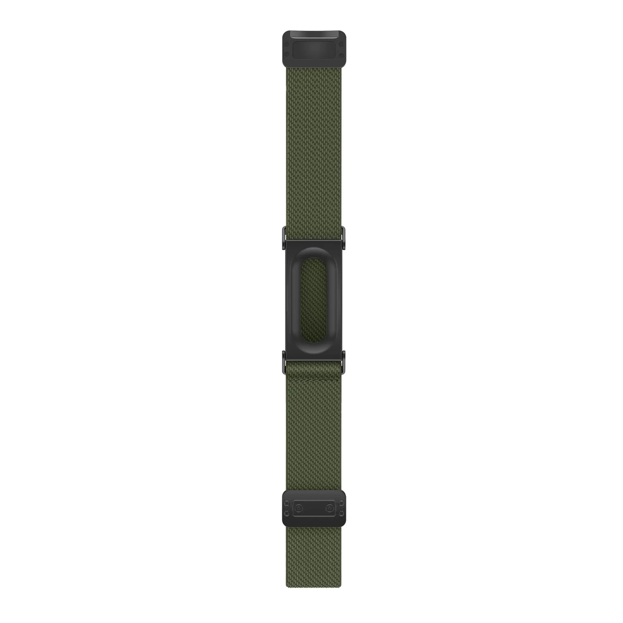 Bandz Fitbit Air Nylonarmband mit D-Schnalle (Armeegrün)