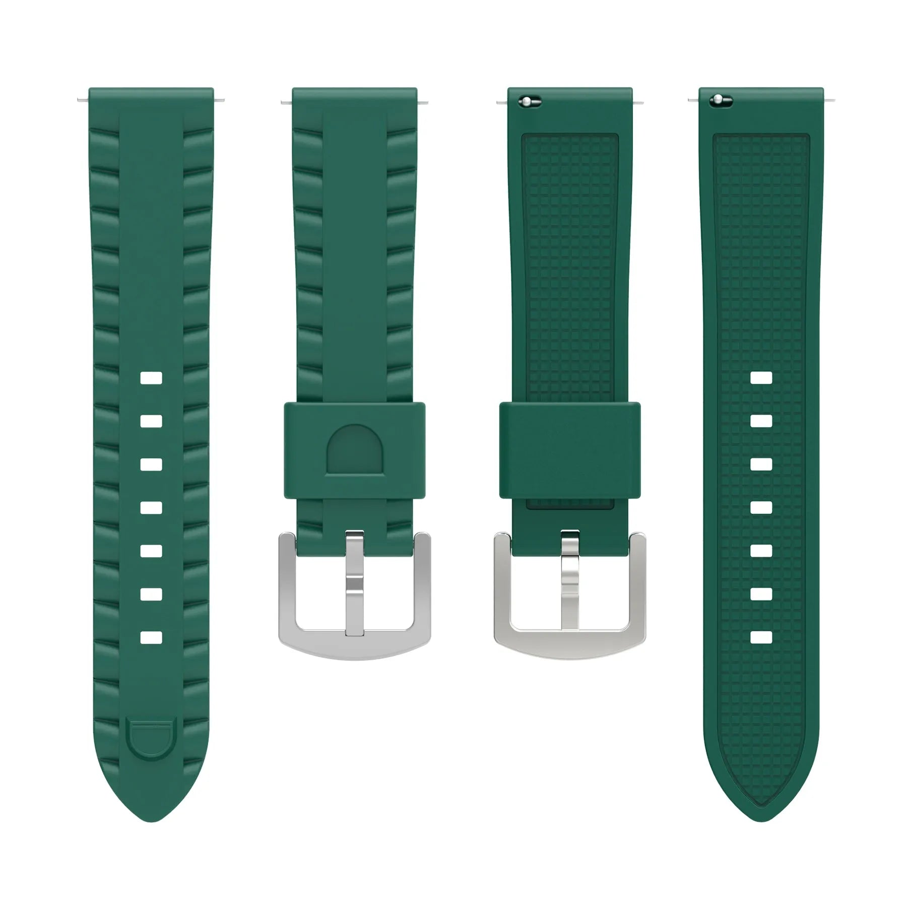 Coros Nomad Wave Silicone Strap (Green)
