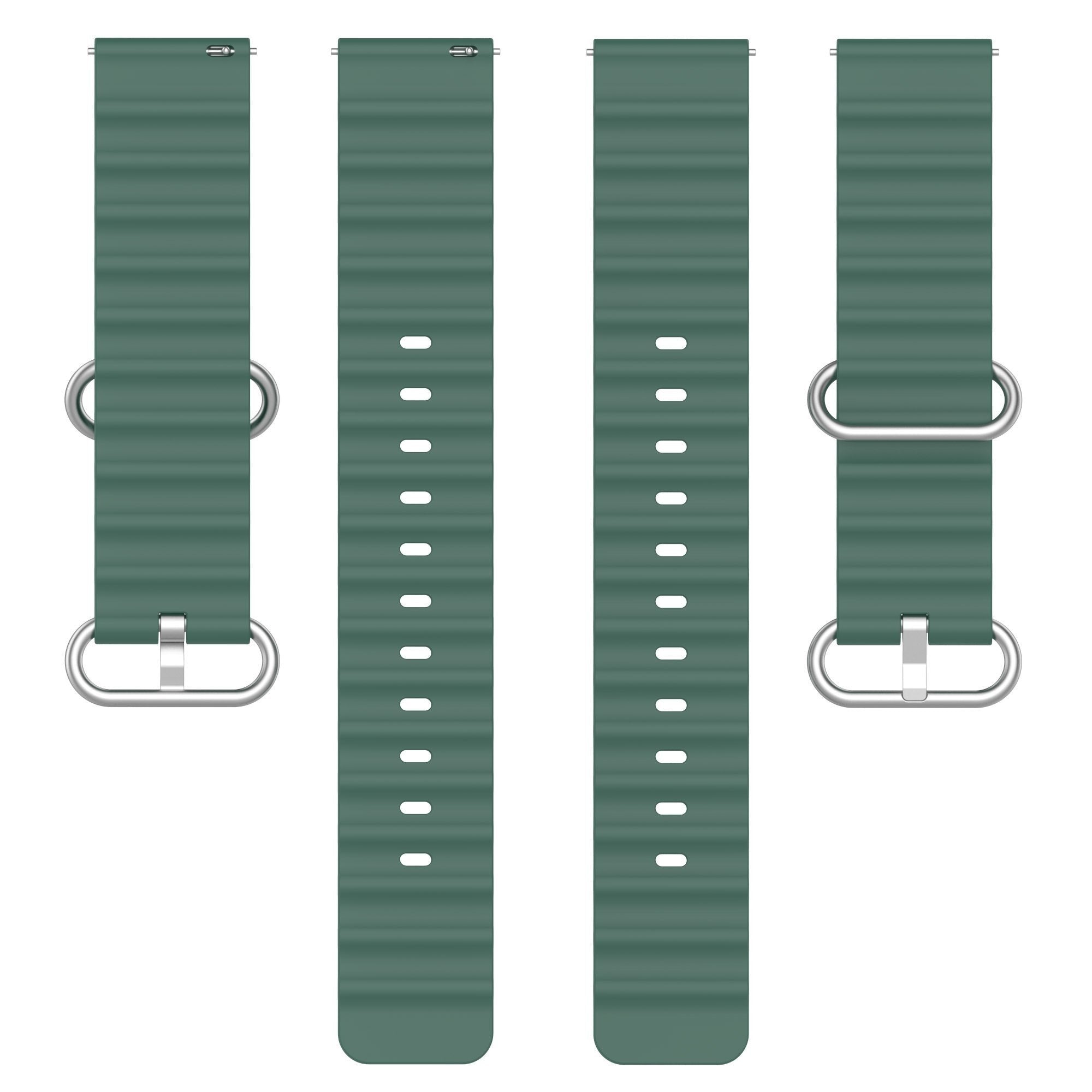 Amazfit Cheetah (Pro) Ocean Armband (Dunkelgrün)