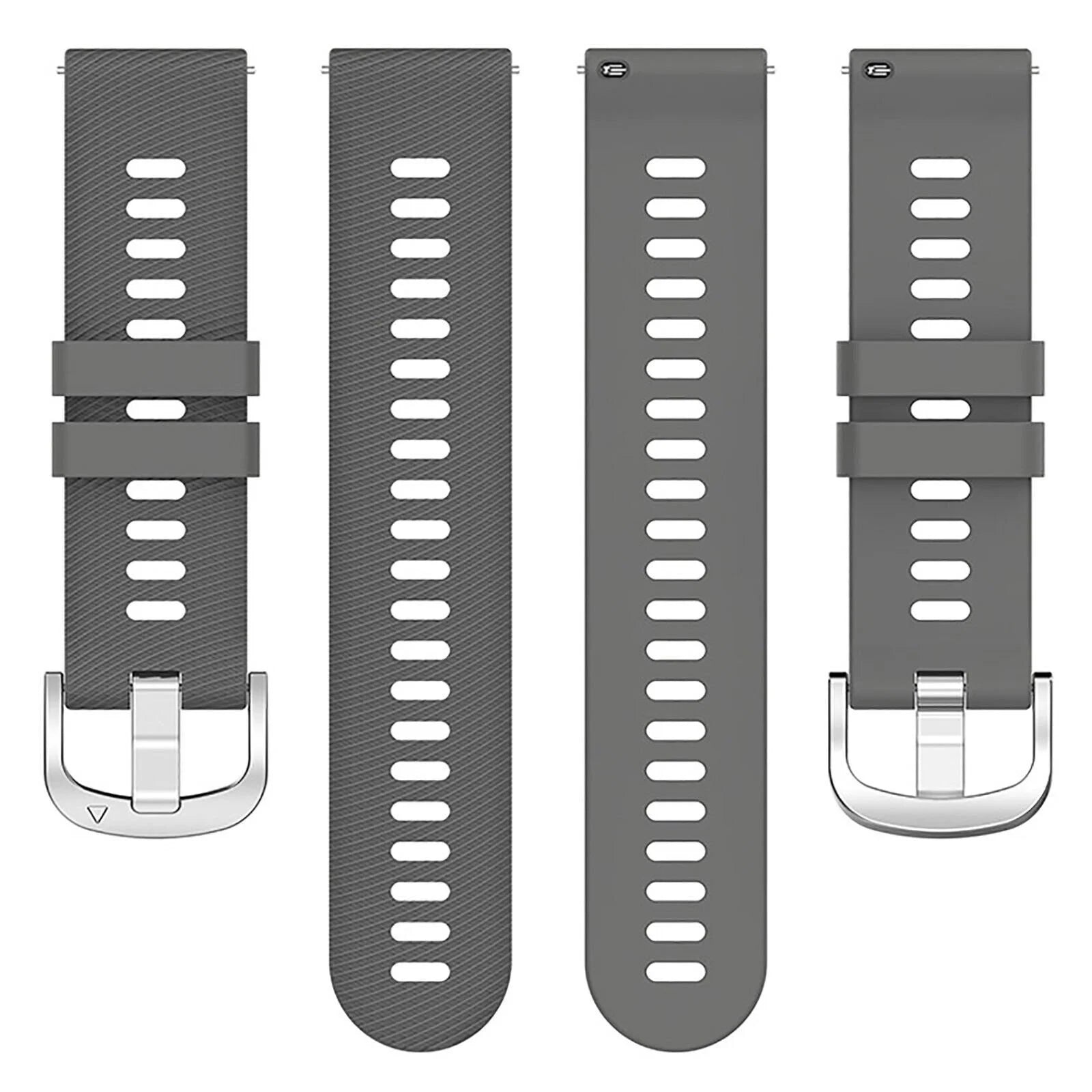 Garmin Vivoactive 6 Silikonarmband (Dunkelgrau)
