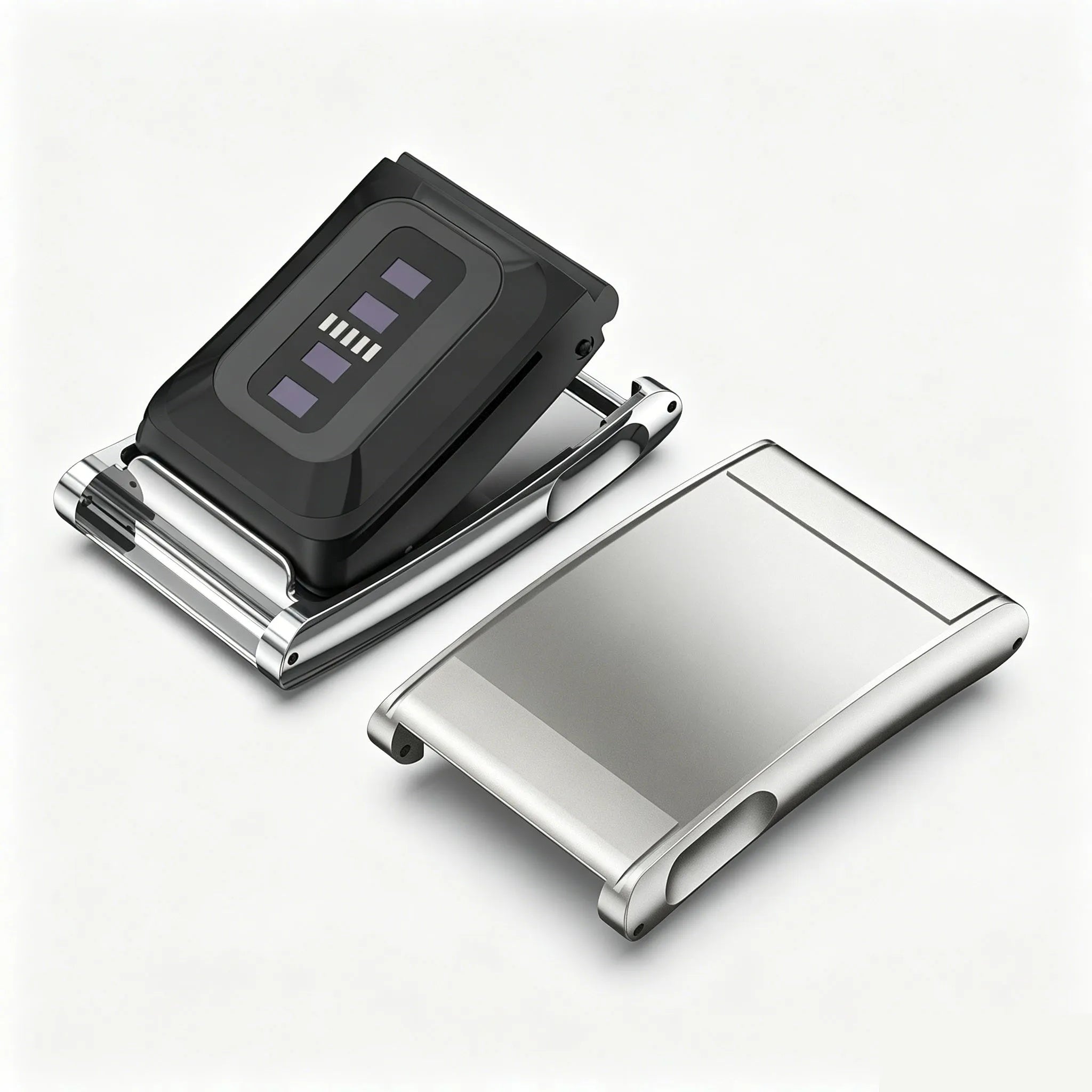 WHOOP 5.0 Steel Strap (Silver)
