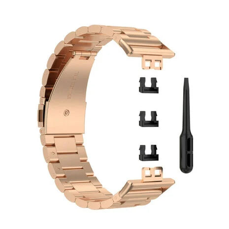 Huawei Watch Fit SE Stahlarmband (Rosé Gold)