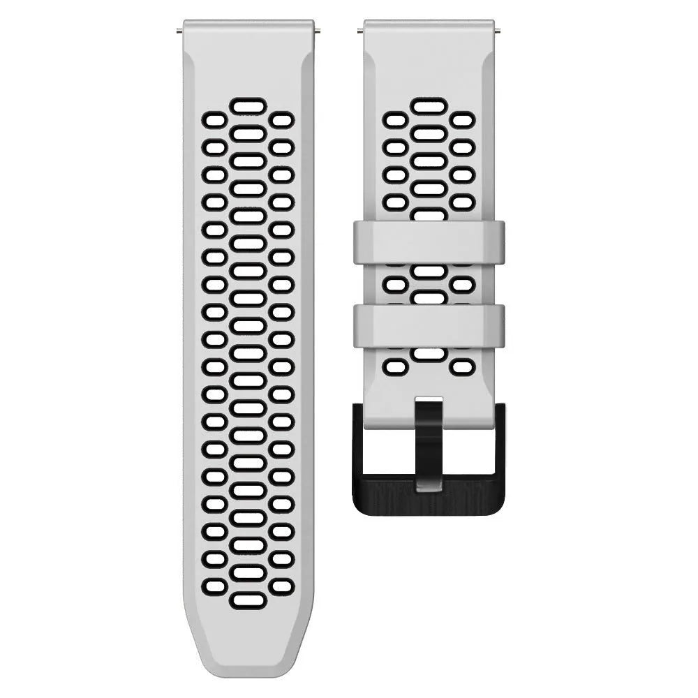 Coros Apex 4 - 46mm Sport Buckle Strap (White/Black)