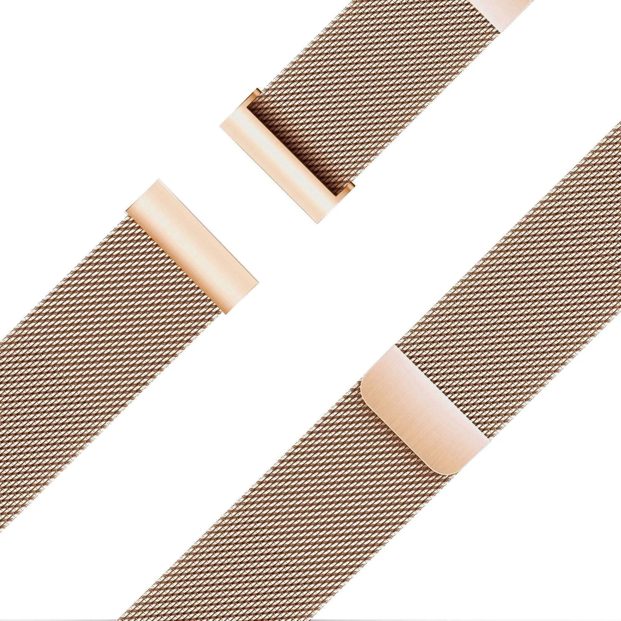 Bandz Maoo Ventura Milanese Loop Armband (Roségold)
