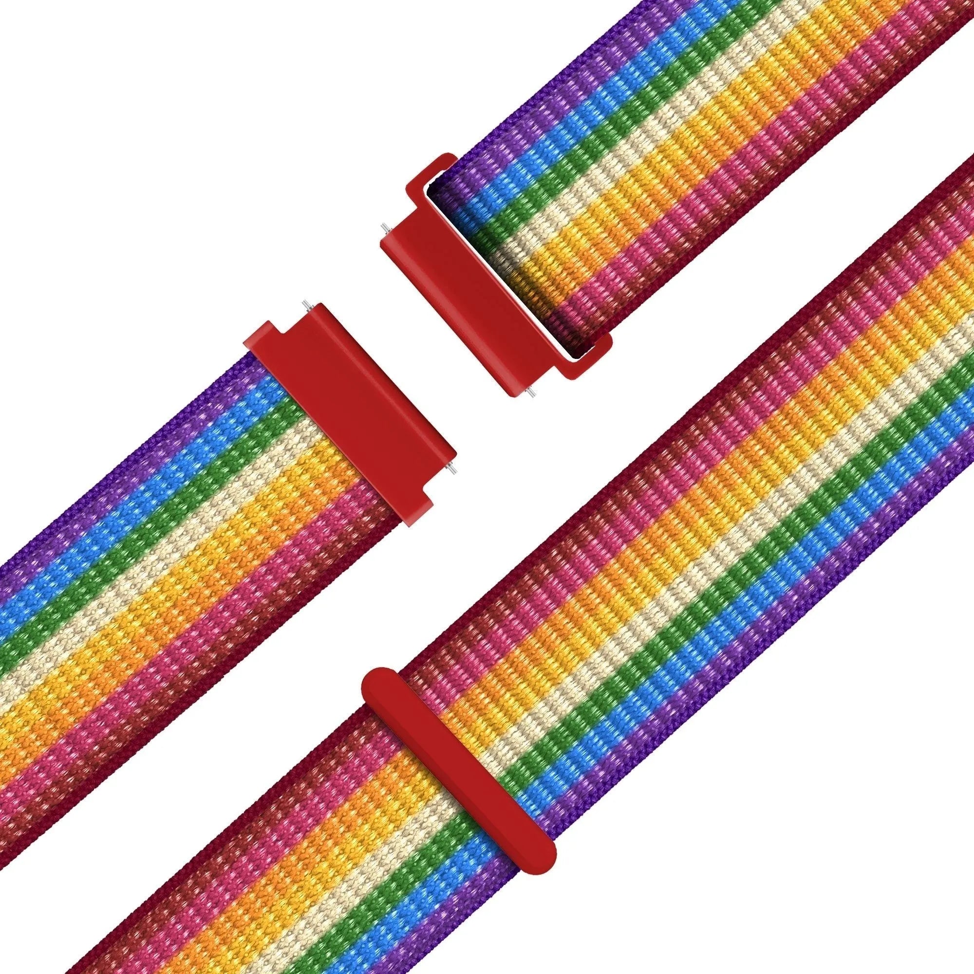 Bandz Maoo Ventura Nylon Loop Armband (Regenbogen)