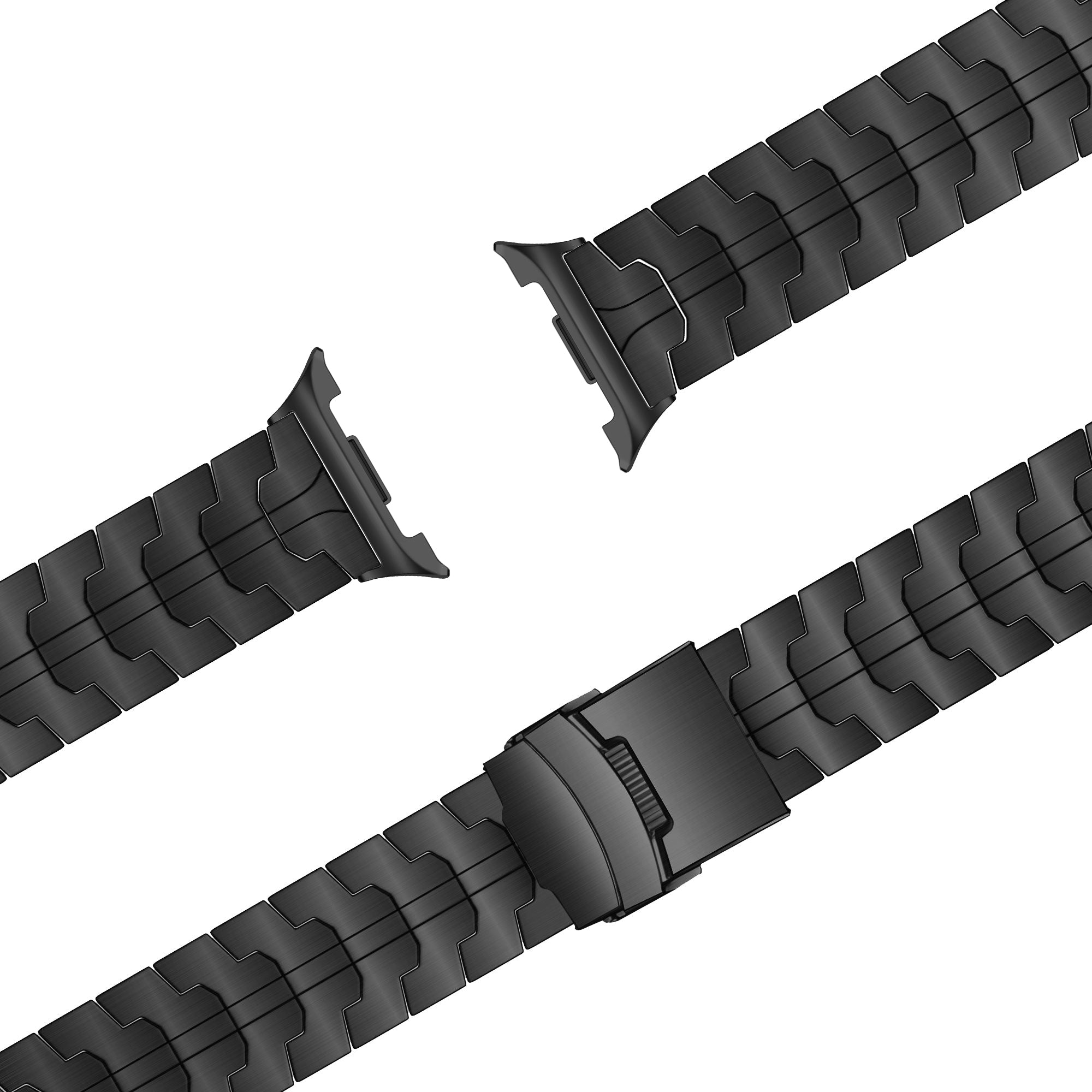 Bandz Samsung Galaxy Watch 9 - 40mm Titanarmband 'Iron' (Schwarz)