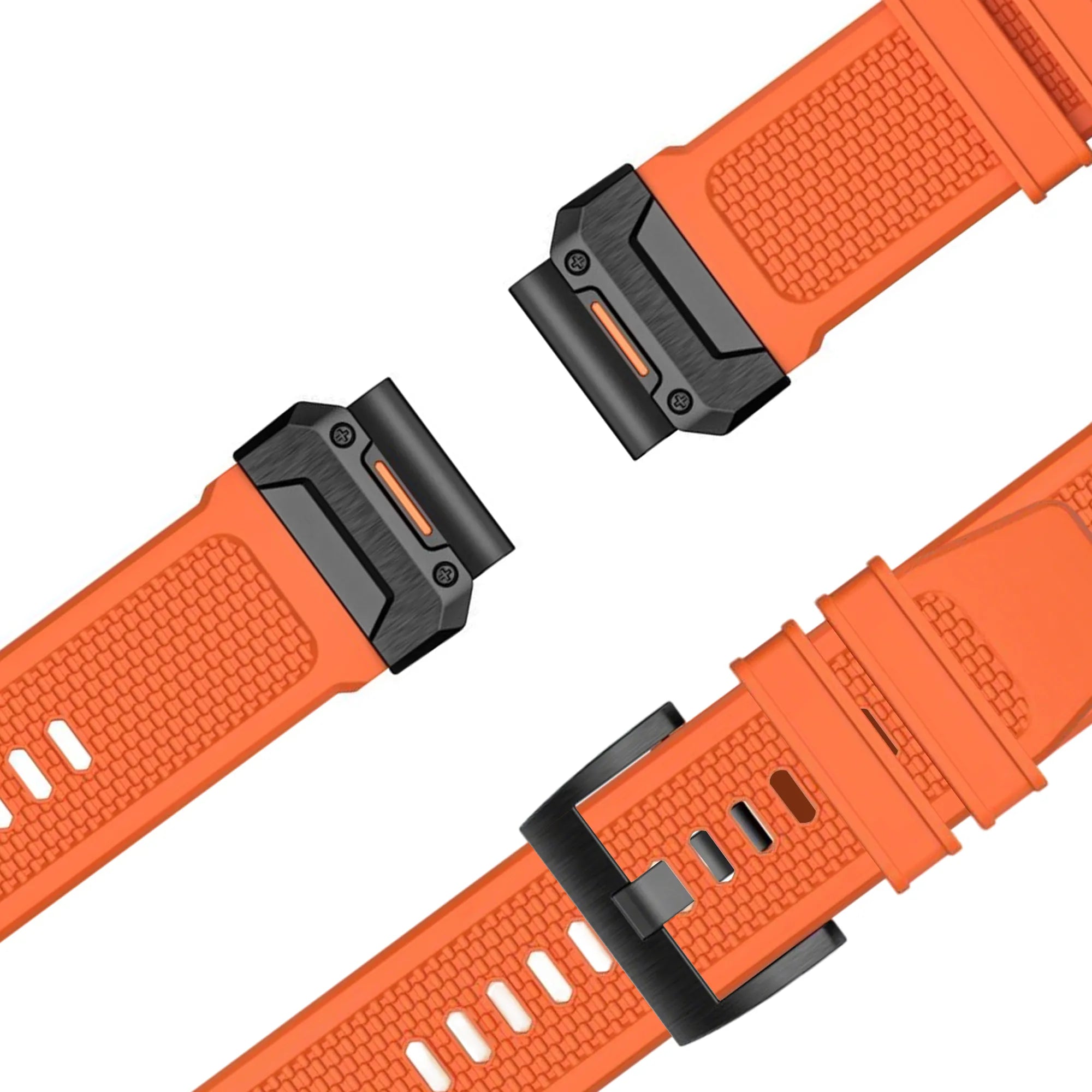 Bandz Garmin Instinct E - 45mm Silikonarmband 'Explorer' (Orange)