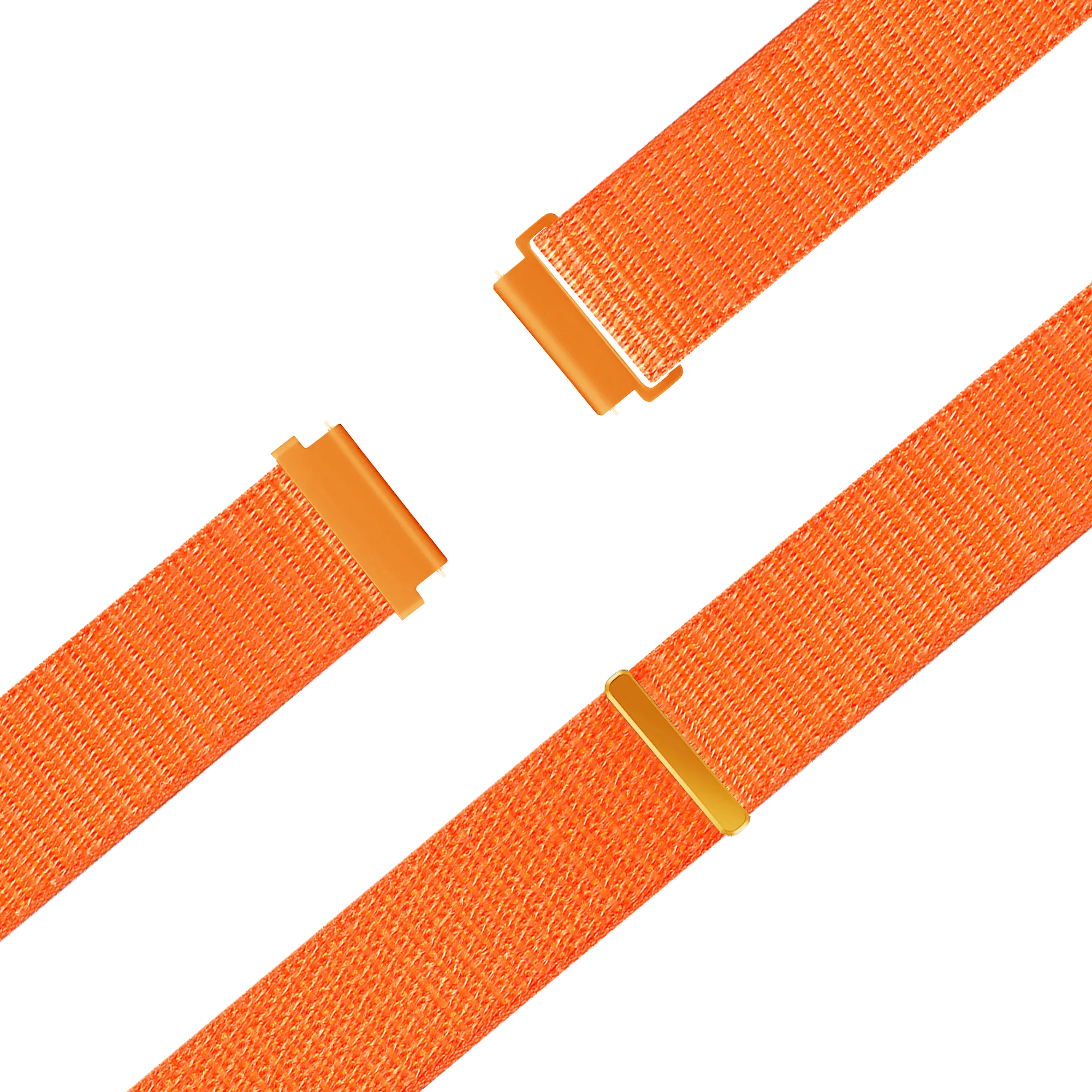 Bandz Garmin Venu 2 Nylon Loop Armband (Orange)