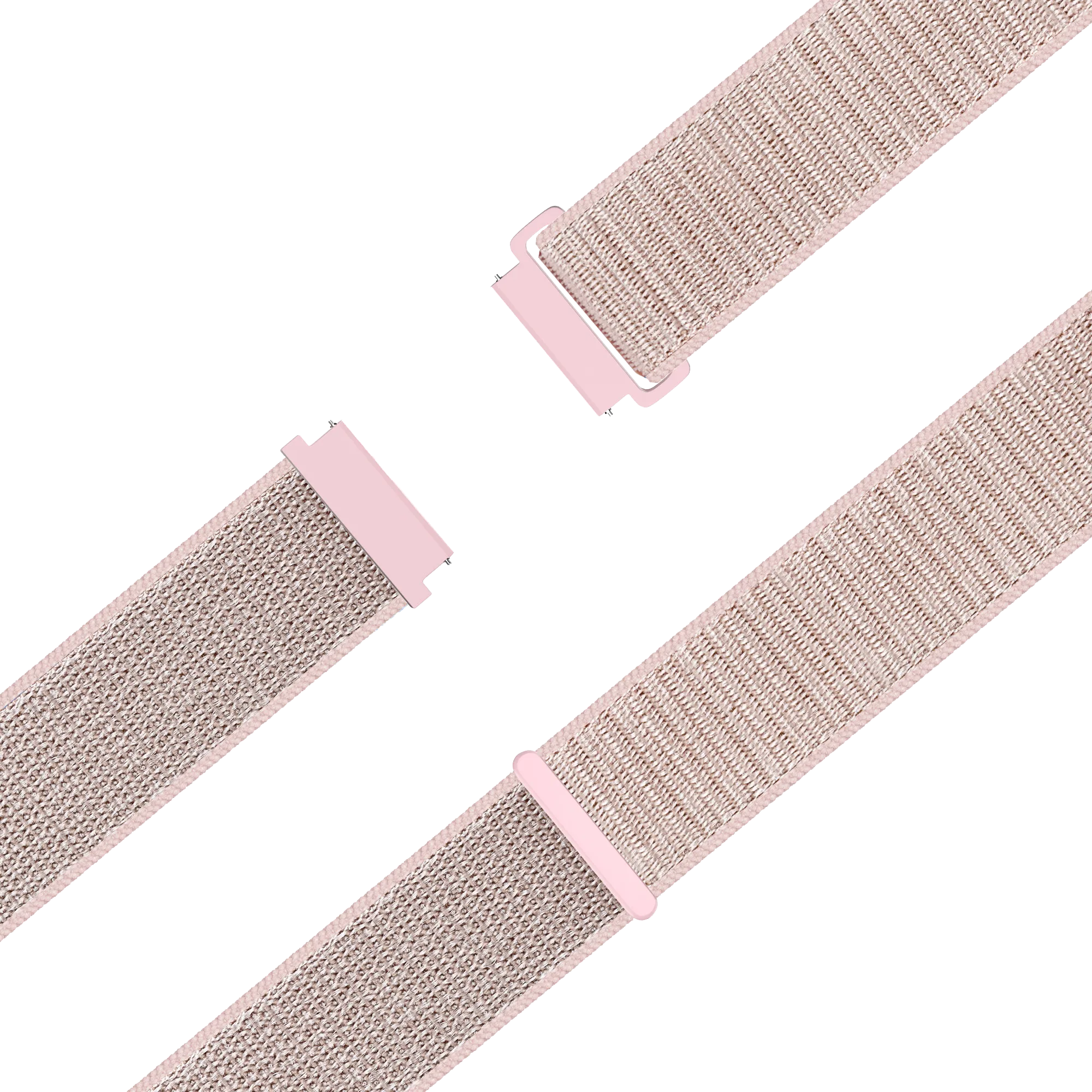 Bandz Garmin Forerunner 265s Nylon Loop Armband (Roségold)