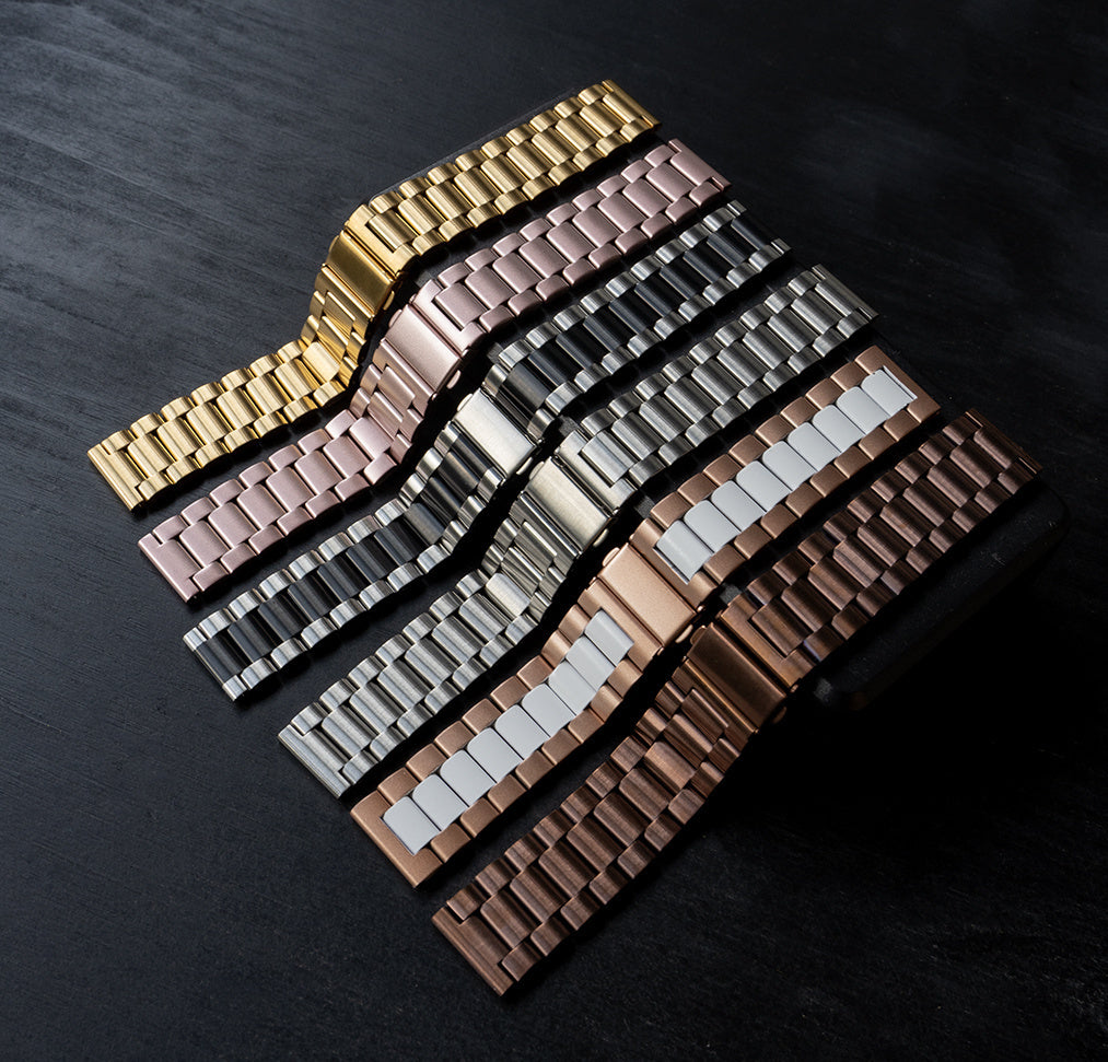 Garmin Vivomove Luxe Stahlarmband (Bronze-Braun)