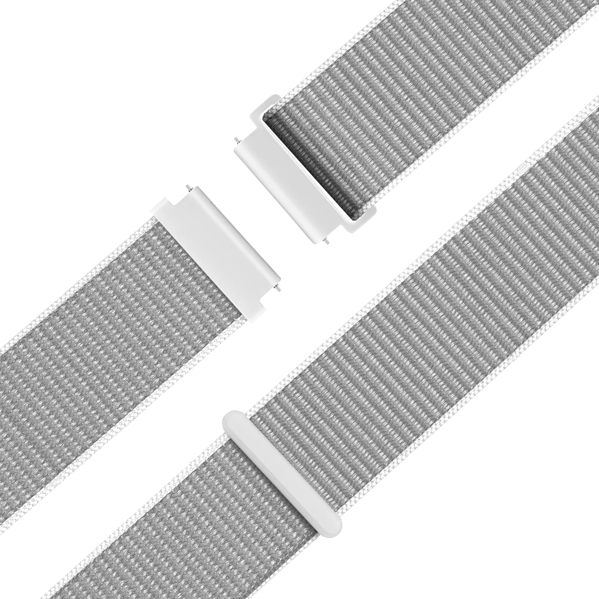 Bandz Garmin D2 Air X15 Nylon Loop Armband (Muschelweiß)