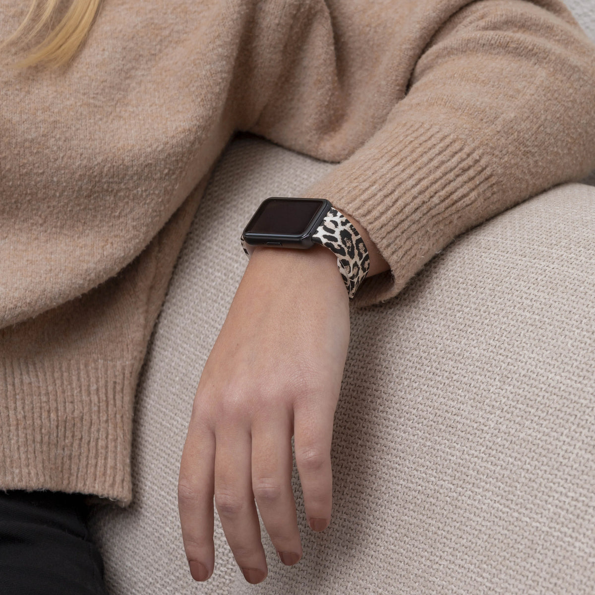 Print Silicone Strap, lifestyle photo