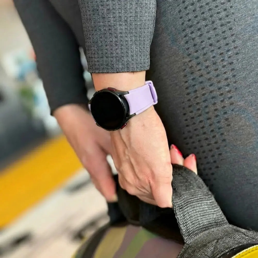 Samsung Galaxy Watch 7 - 40mm Silikonarmband (Flieder)