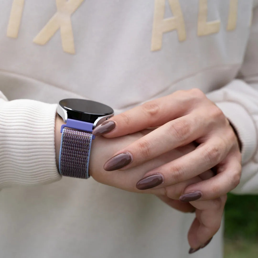 Coros Apex 2 Nylonarmband (Flieder)