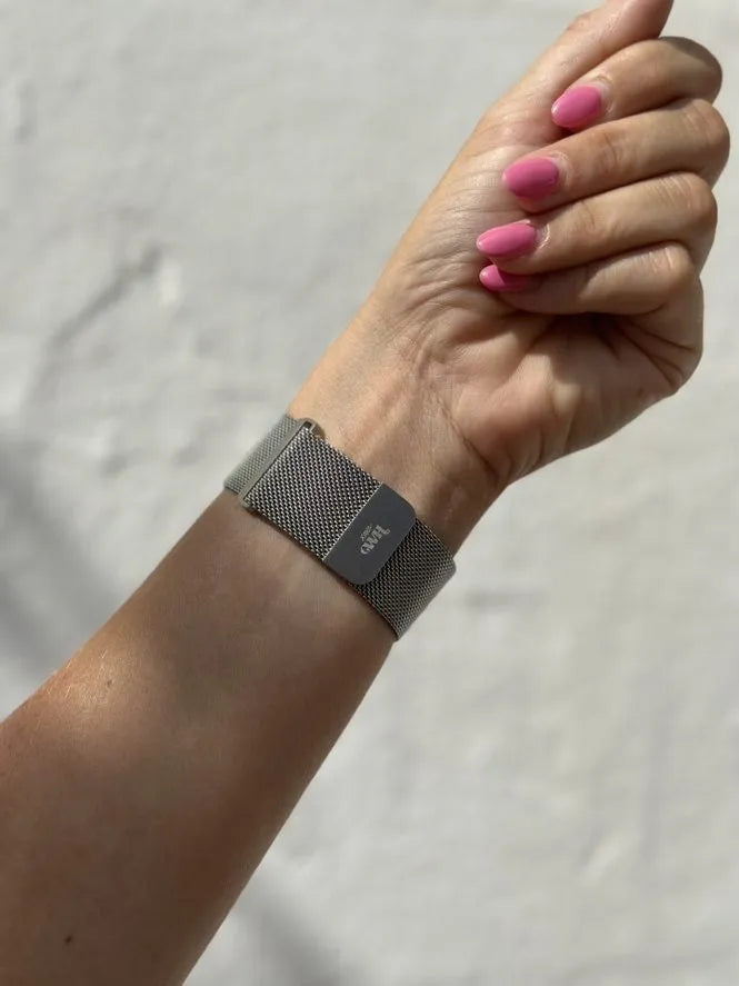 xoxo Wildhearts Amazfit GTR 2 Milanese Armband (Silber)